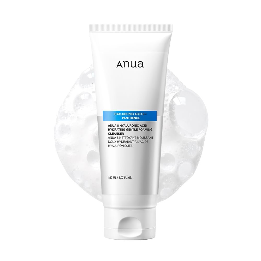 ANUA Hydrating Gentle Foaming Cleanser, 5.07 fl.oz