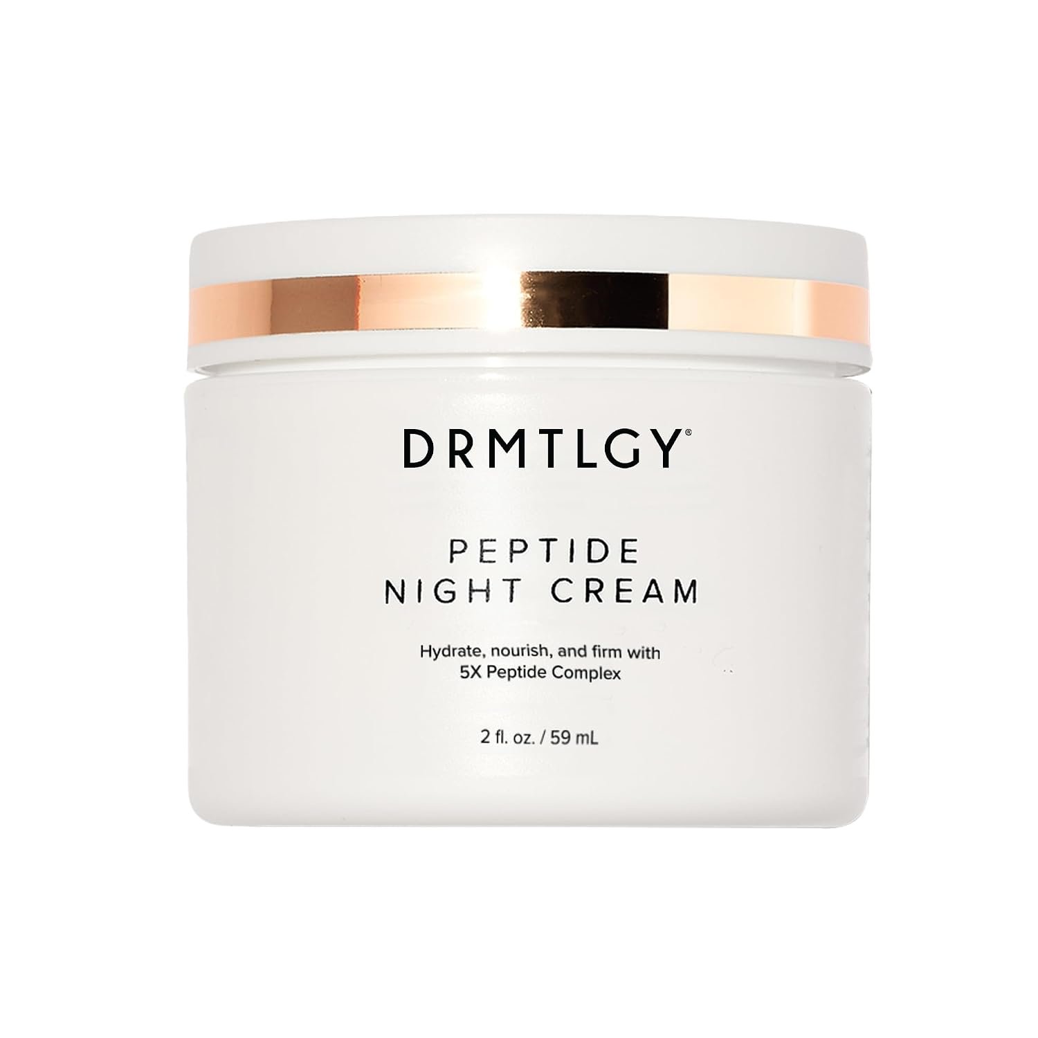 DRMTLGY Peptide Night Cream | Hydrating Firming Moisturizer
