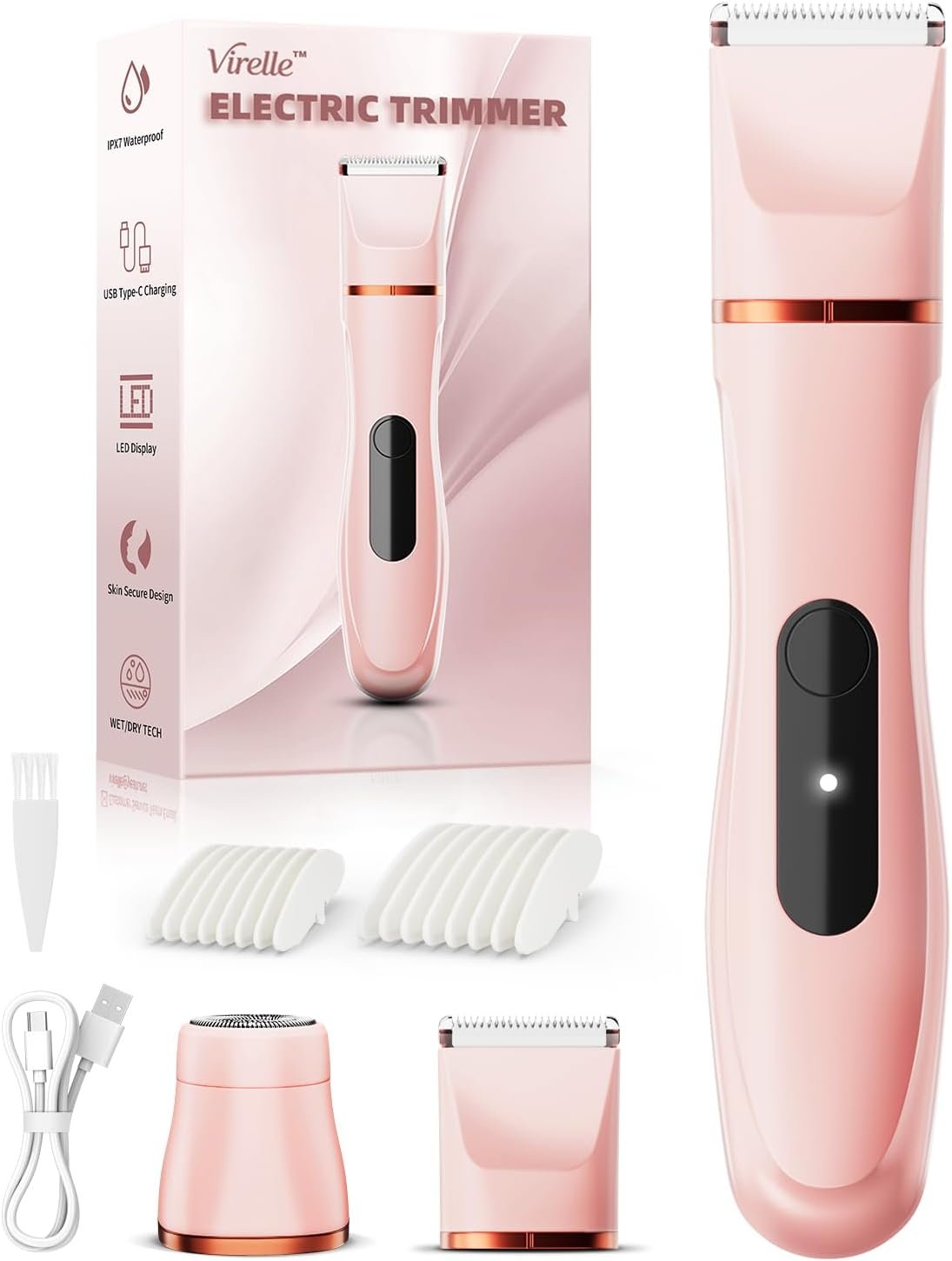 Bikini Trimmer for Women – Electric Razors for Women, Hair Removal Epilator