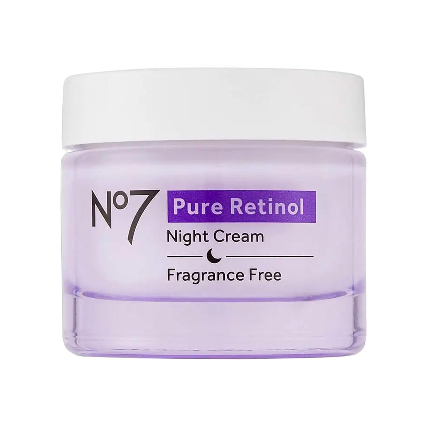 No7 Pure Retinol Night Cream, 1.69 Fl Oz