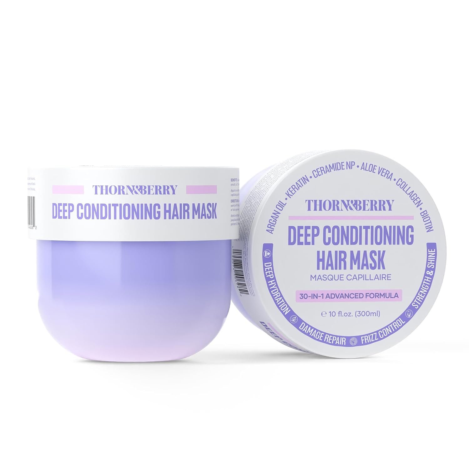 Deep Conditioning Hair Mask For Dry Hair, Hair Growth, Thinning & Fine