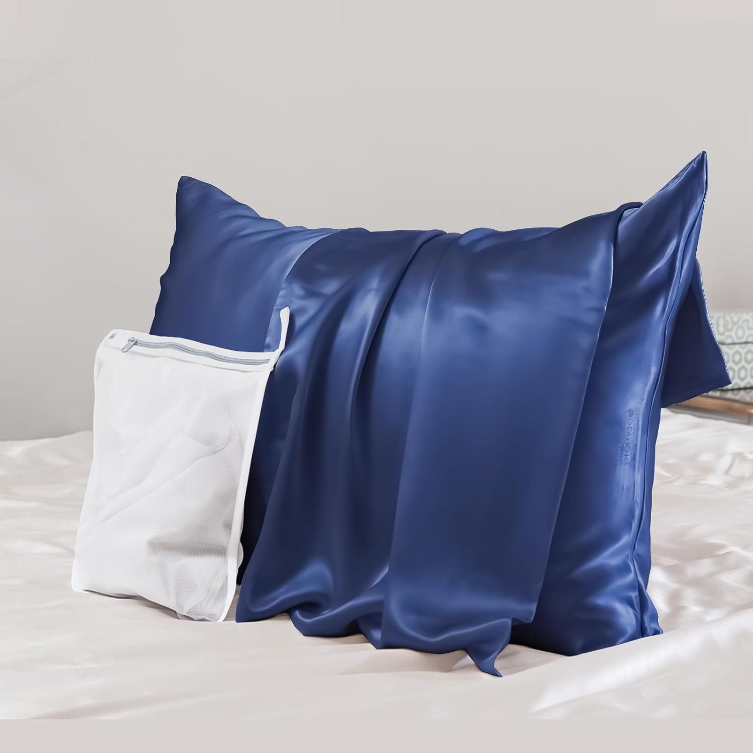 PROMEED 23 Momme 100% Mulberry Silk Pillowcase for Hair and Skin, Queen
