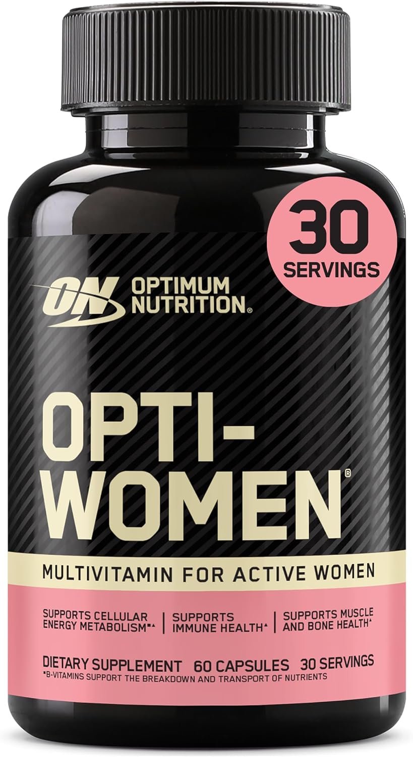 Optimum Nutrition Opti-Women Daily Multivitamin Supplement, 120Ct
