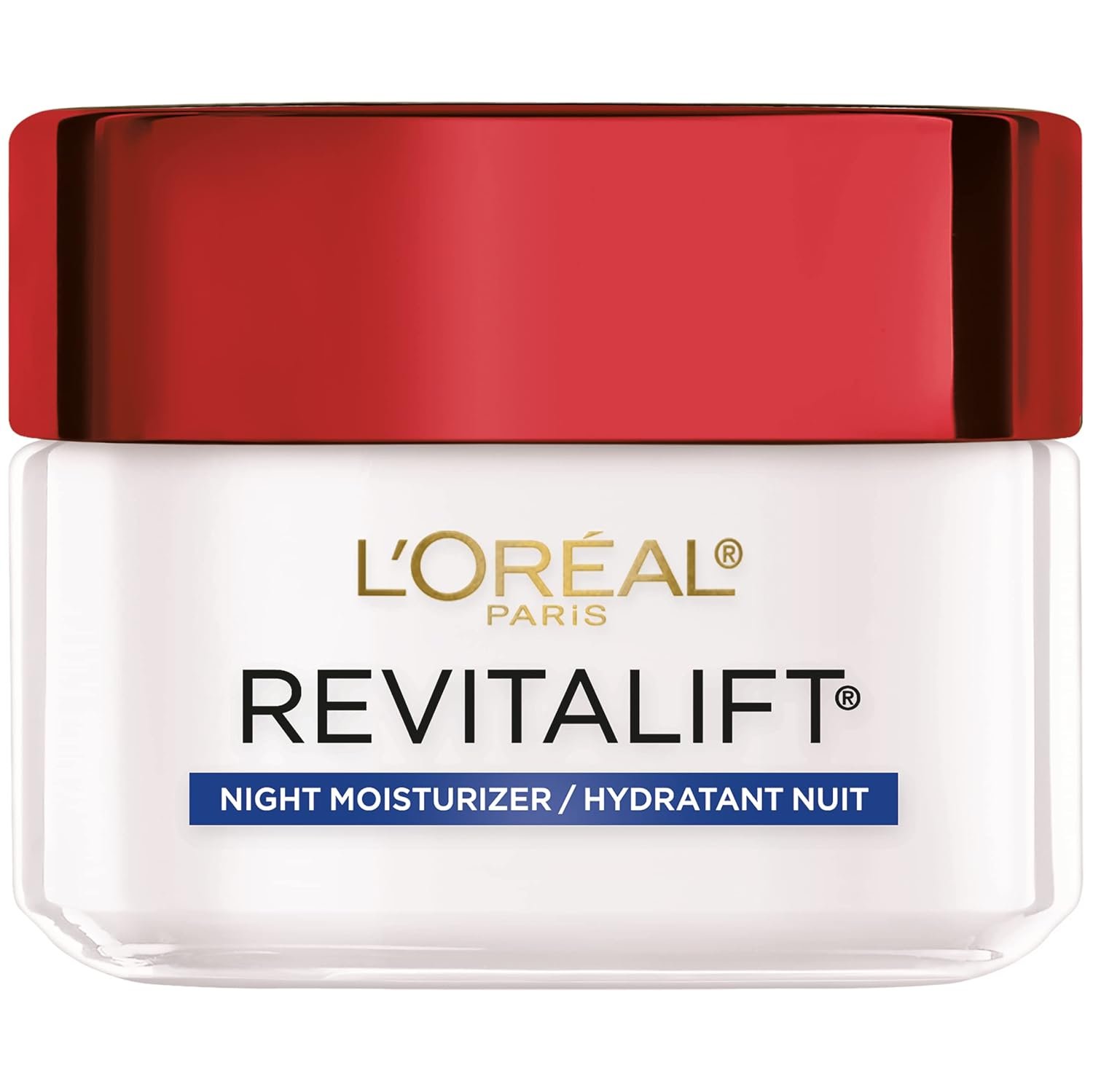 L’Oreal Paris RevitaLift Anti-Wrinkle Firming Night Cream, 1.7 Ounces Single pack