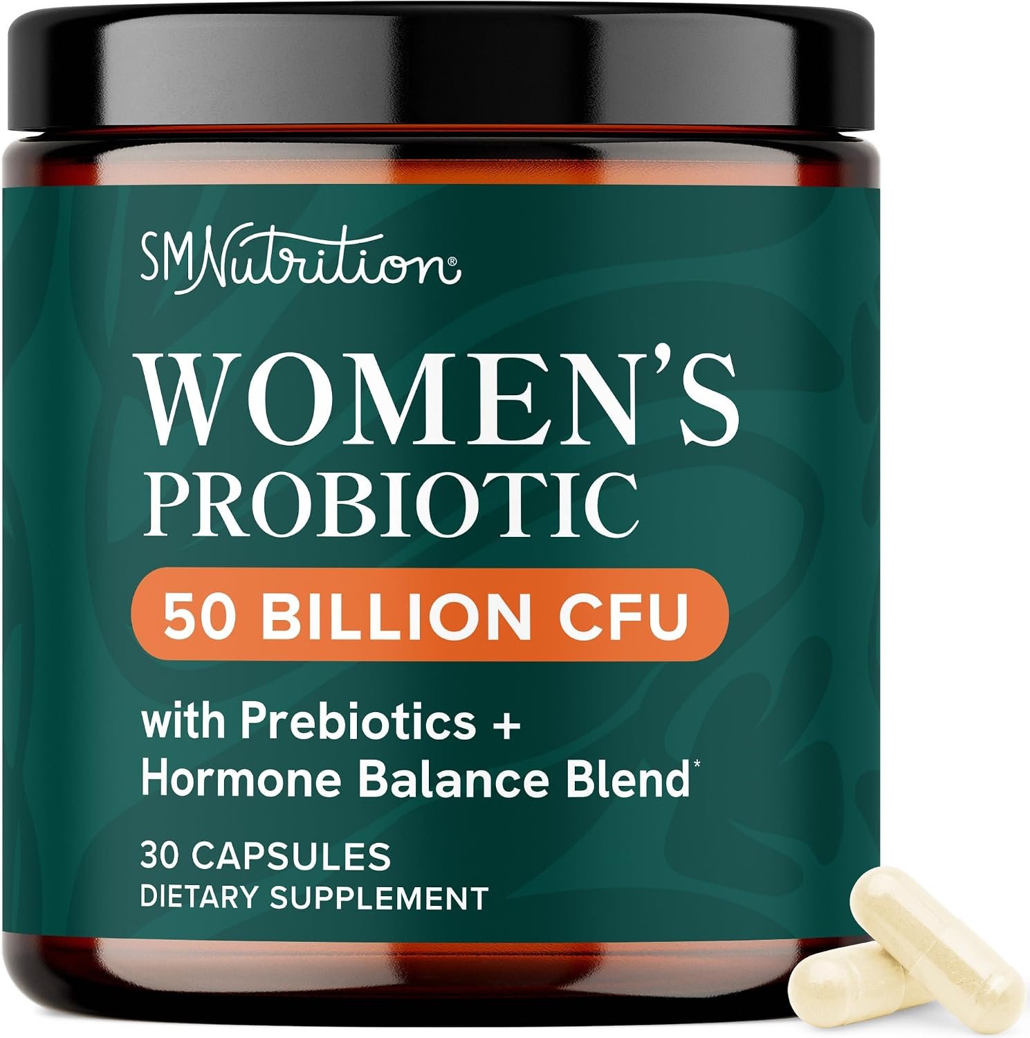 Probiotics for Women, 50 Billion CFU Vaginal pH Balance & Digestive Support