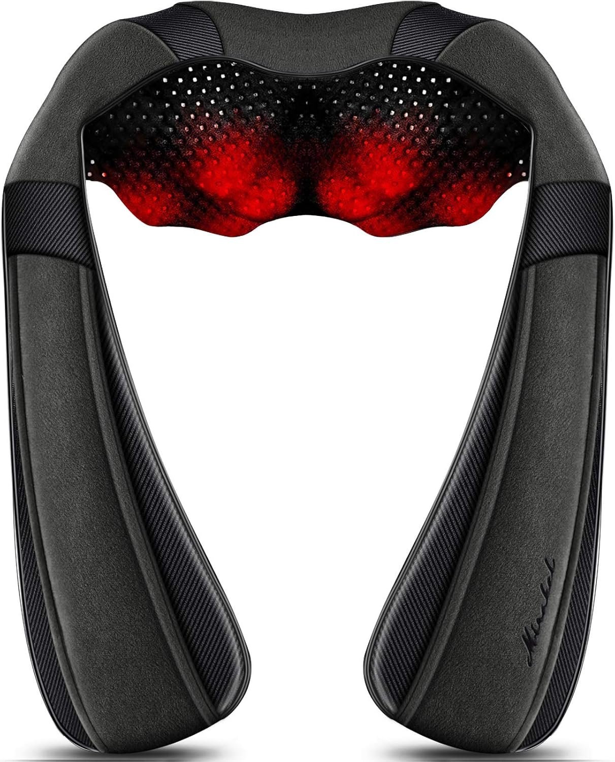 Mirakel Shiatsu Neck & Back Massager with Heat for Pain Relief Deep Tissue