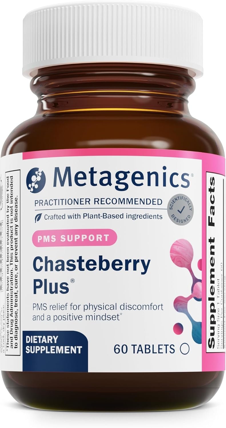 Metagenics Chasteberry Plus, Hormonal Balance Support, 60 Tablets