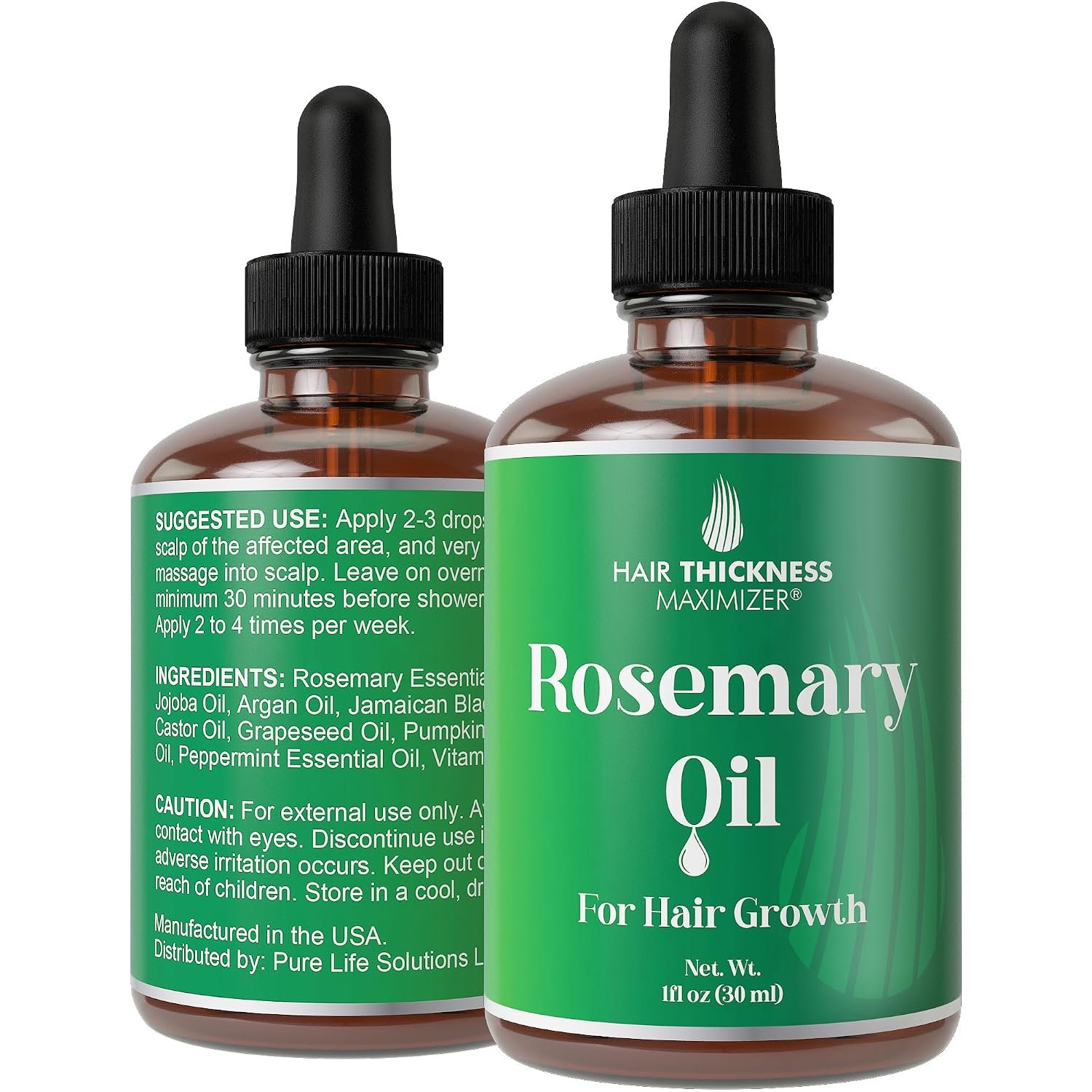 Hair Thickness Maximizer Rosemary Oil for Hair Growth 1oz