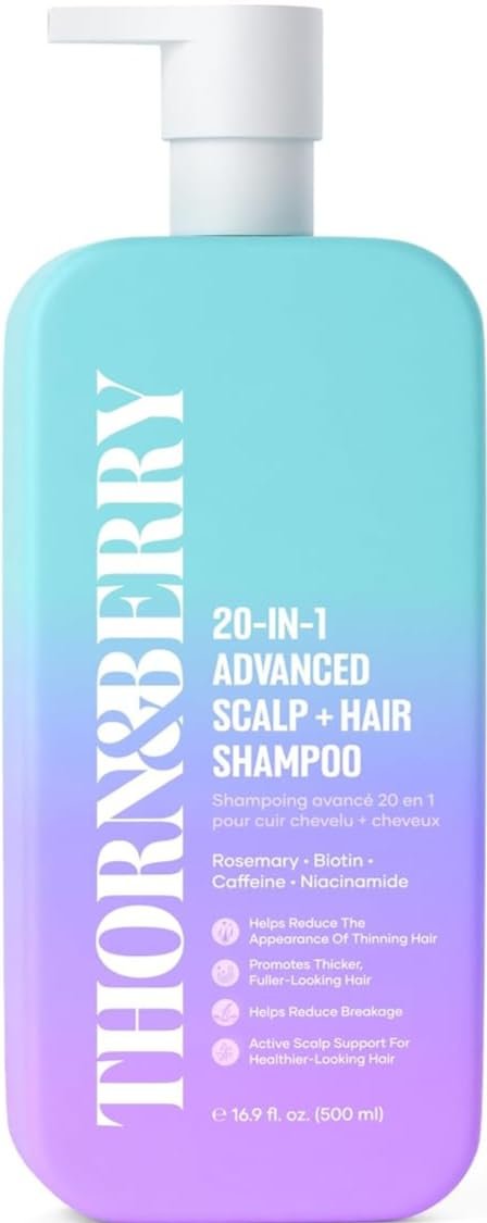 Hair Thinning Shampoo For Women | Rosemary And Biotin Shampoo For Fine Hair