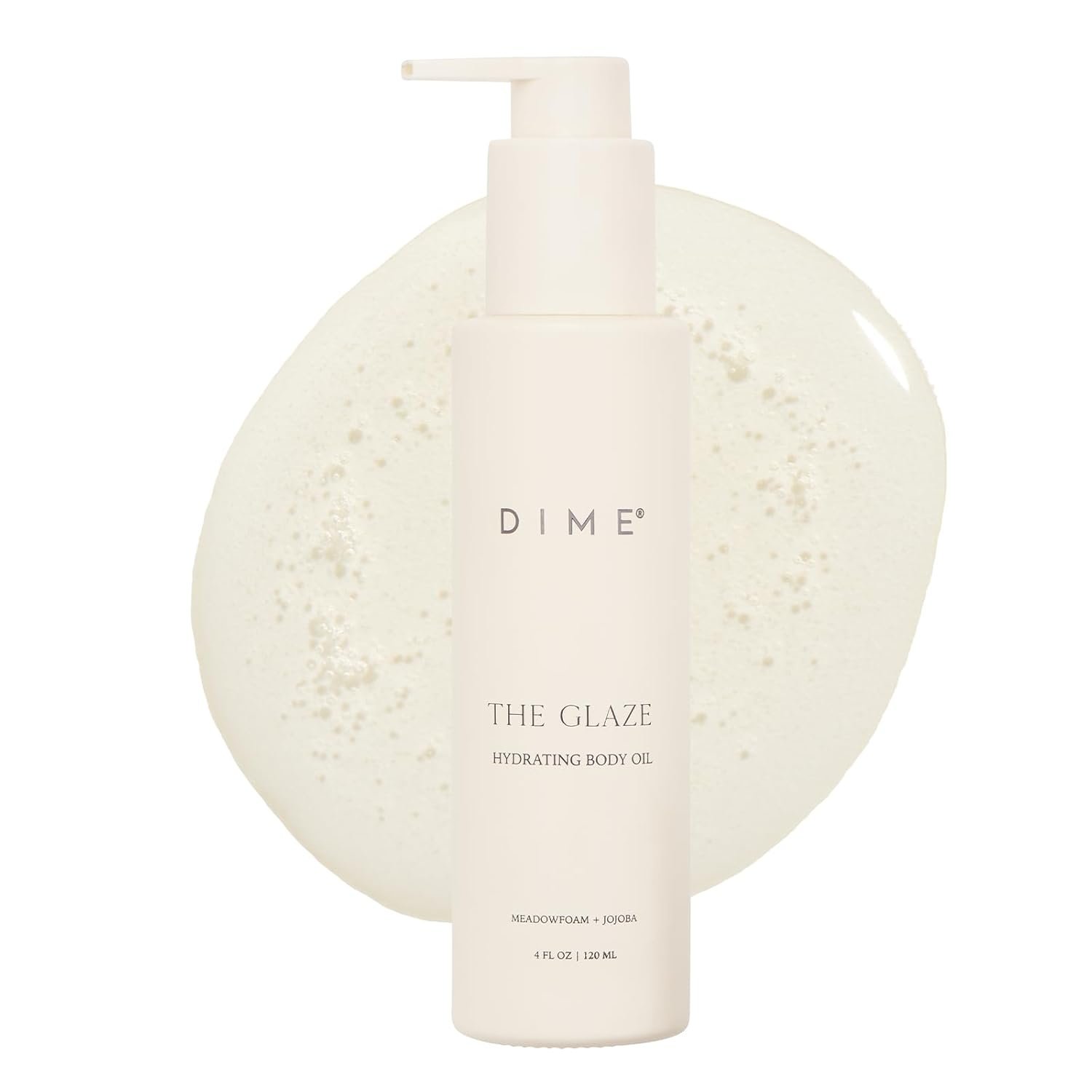 DIME Beauty Glaze Body Oil – Dry Body Oil, 4 oz