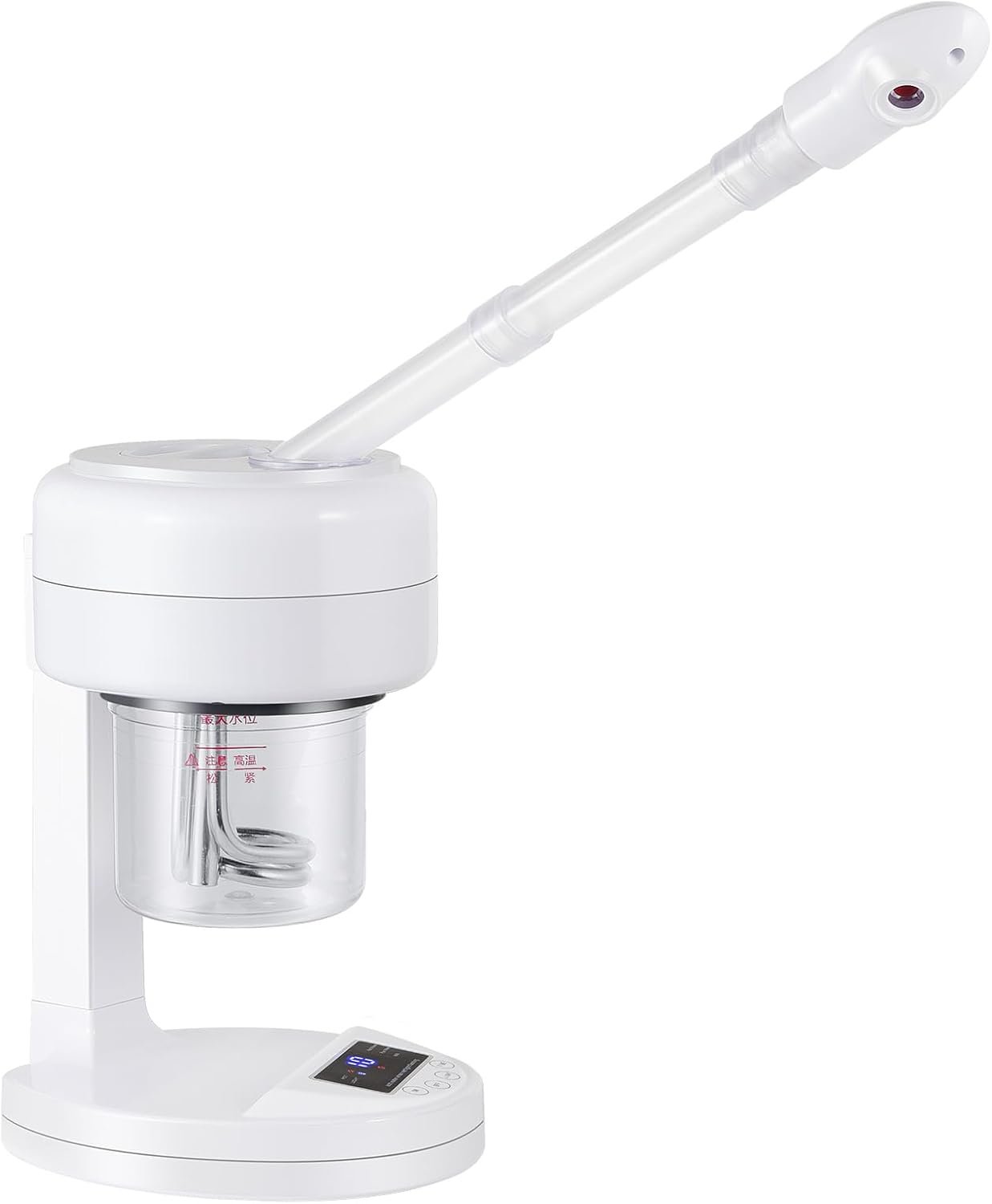 Vaporizador Facial Steamer for Deep Conditioning, Face Humidifier, Portable Facial & Hair Steamer for Estheticians