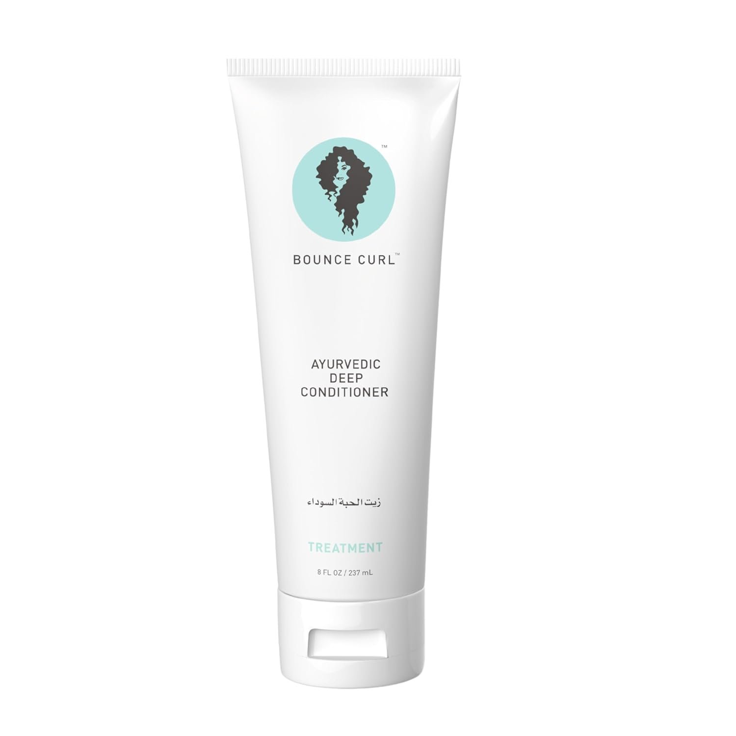 Bounce Curl Ayurvedic Deep Conditioner, Curly Wavy Coily Hair, Vegan 8 Oz