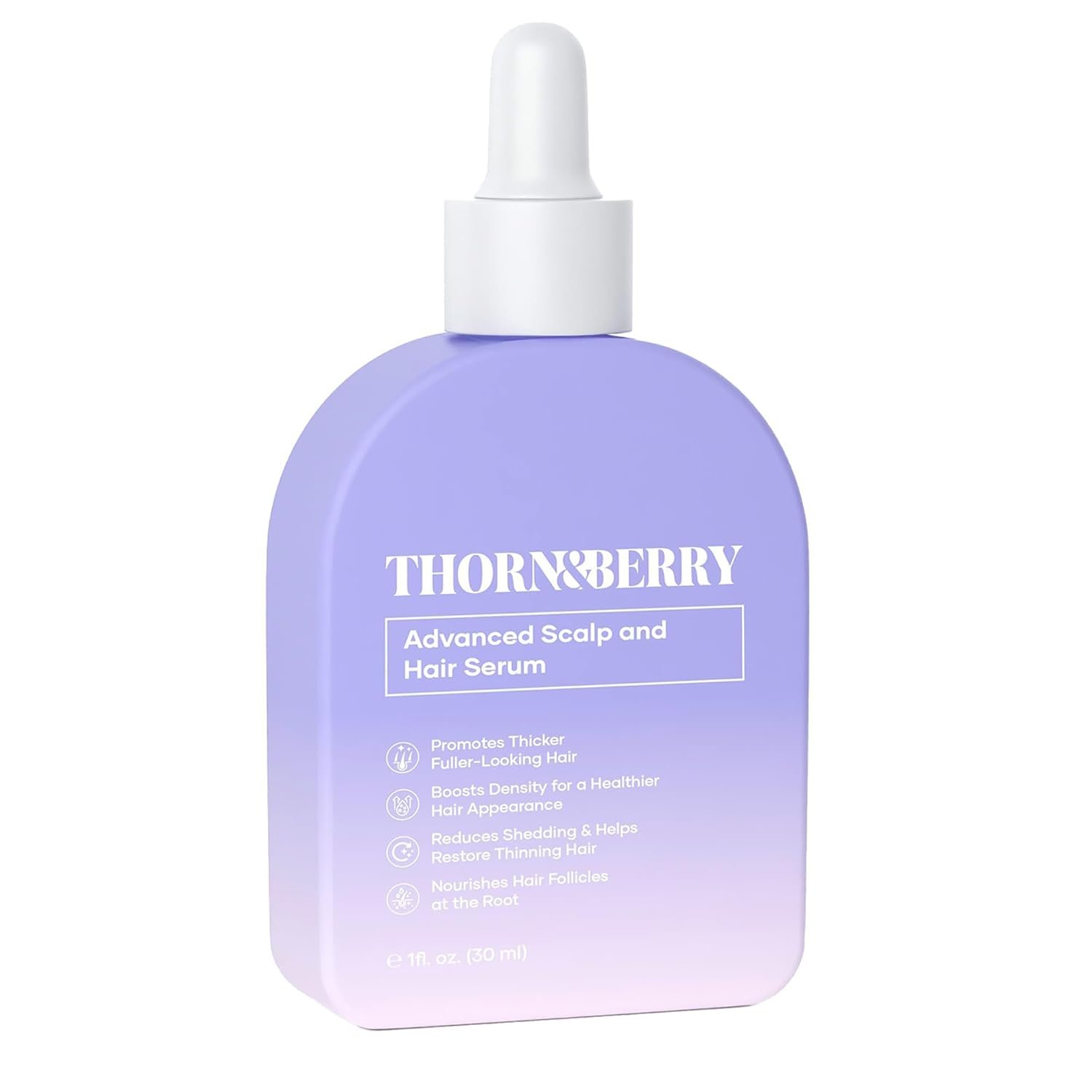 Hair Growth Serum for Thinning Hair | Thicker Fuller Hair Thickening Serum