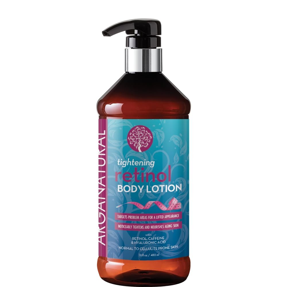 Arganatural Retinol Body Lotion with Vitamin E & Collagen – Skin Firming
