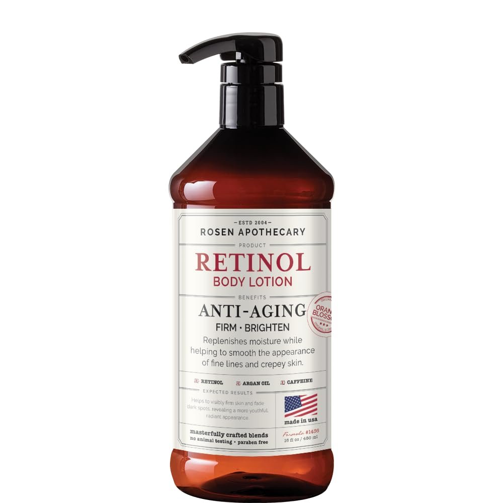 Anti-Aging Retinol Body Lotion for Crepey Skin