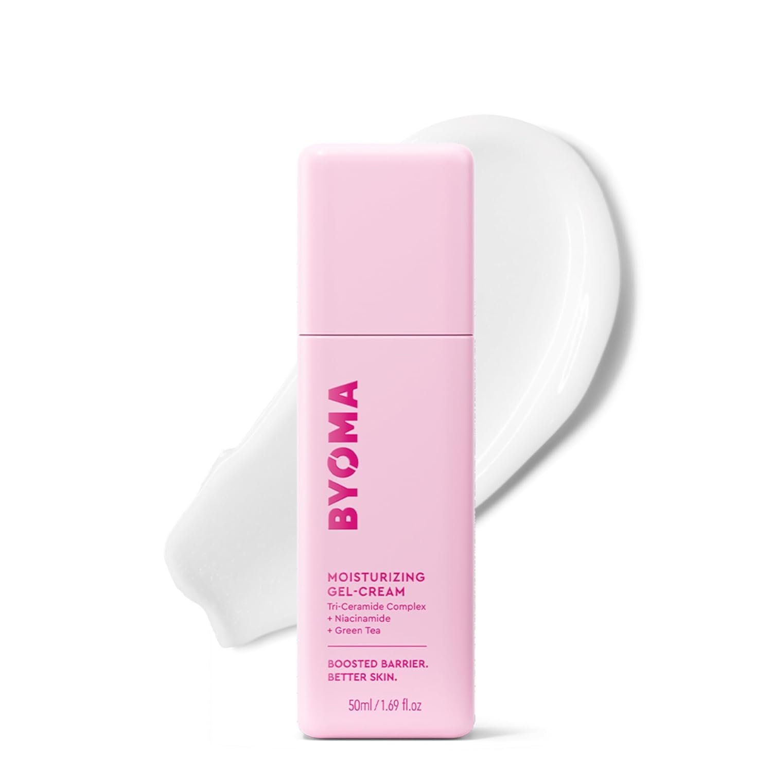 BYOMA Moisturizer – Moisturizing Gel Cream for Daily Use, Lightweight