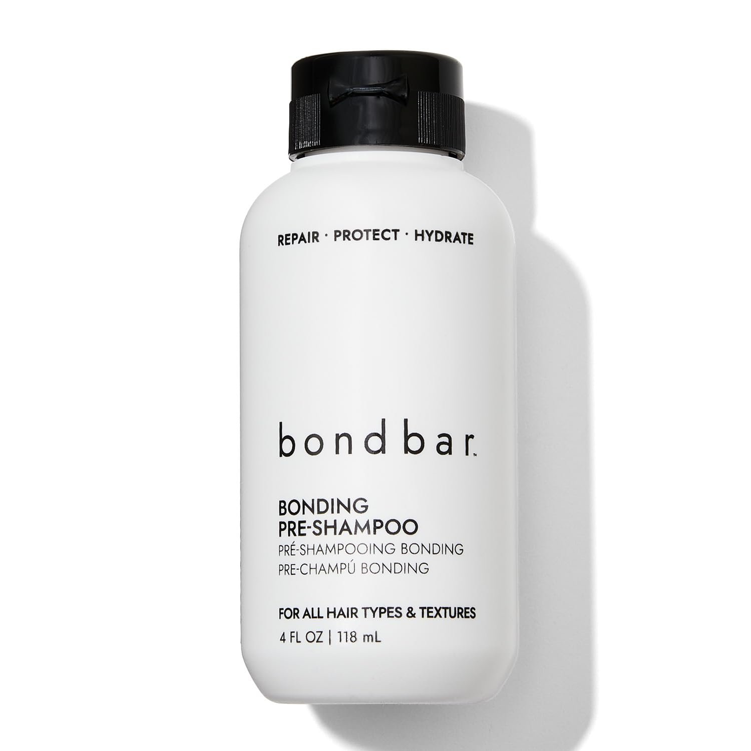 Bondbar PreShampoo Repair Treatment for Damaged Hair, Reduces Breakage & Frizz, Moisturizes & Adds Shine, Strengthens All Hair Types & Textures, Vegan, CrueltyFree, 4 Fl. Oz.