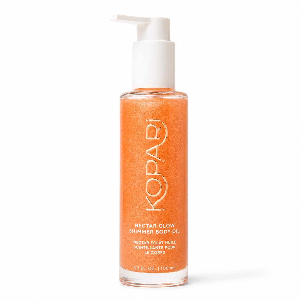 Kopari Nectar Shimmer Body Oil | Lightweight Hydrating Body Oil with Radiant Shimmer Finish, Moisturizing Glow Oil for Dry Skin, Fast-Absorbing Body Illuminator for All Skin Types
