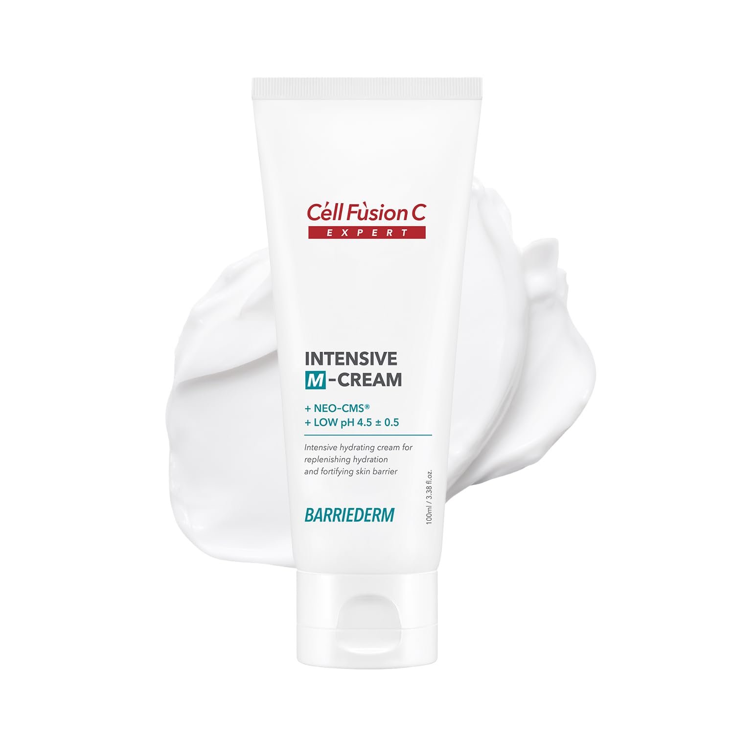 Cell Fusion C Expert Barriederm Intensive M Cream with Ceramide Complex, for Extremely Dry Skin, Barrier Repair, Non-comedogenic, 3.38 fl.oz. / 100ml