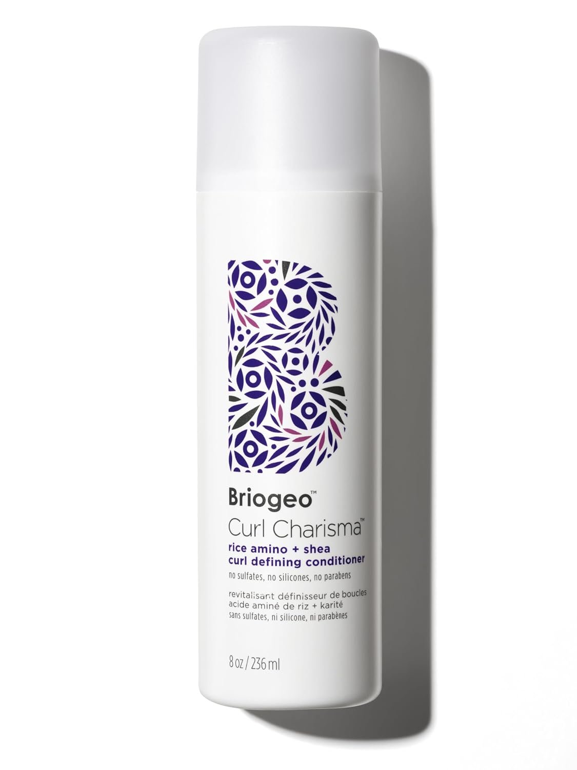 Briogeo Curl Charisma Rice Amino + Avocado Hydrating Conditioner | Define and Moisturize Wavy, Curly, and Coily Hair | Minimize Frizz | Silicone-Free | Vegan & Cruelty-Free