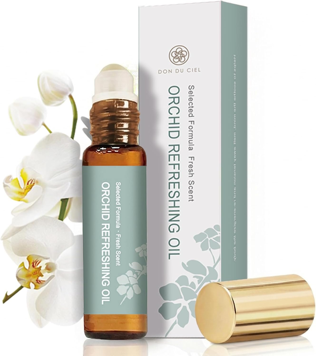 Organic Kid-Friendly Orchid Essential Oil Blend Roll on, 5 ml