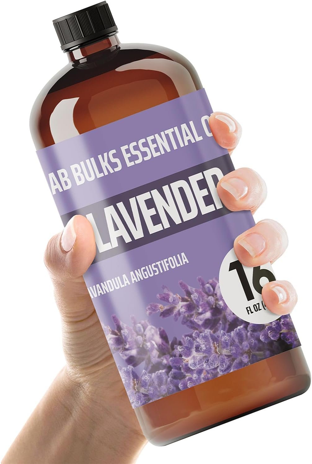 Lab Bulks Essential Oil Lavender 16 oz Bottle