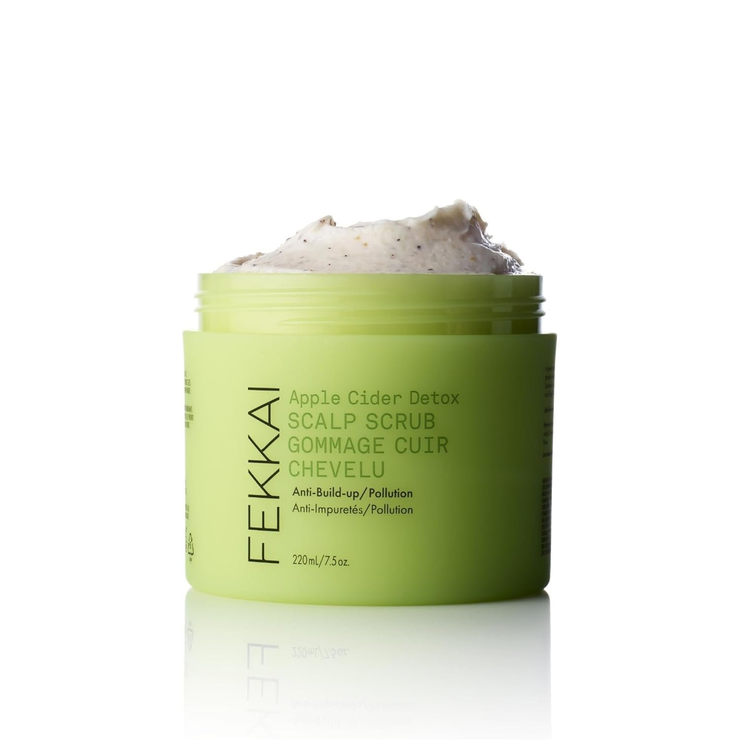 Fekkai Apple Cider Detox Clarifying Scrub – 7.5 oz – Scalp Treatment – Removes Build-Up & Exfoliates – For All Hair Types – Vegan, Cruelty-Free
