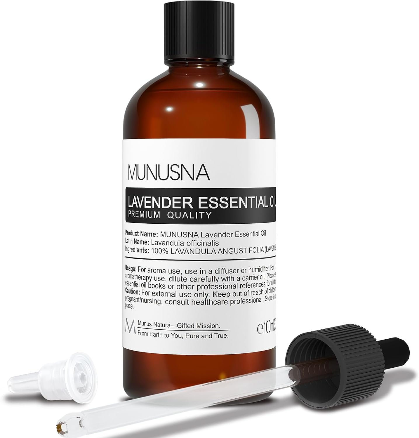 Lavender Essential Oil for Skin Hair Care, Diffuser, Aromatherapy