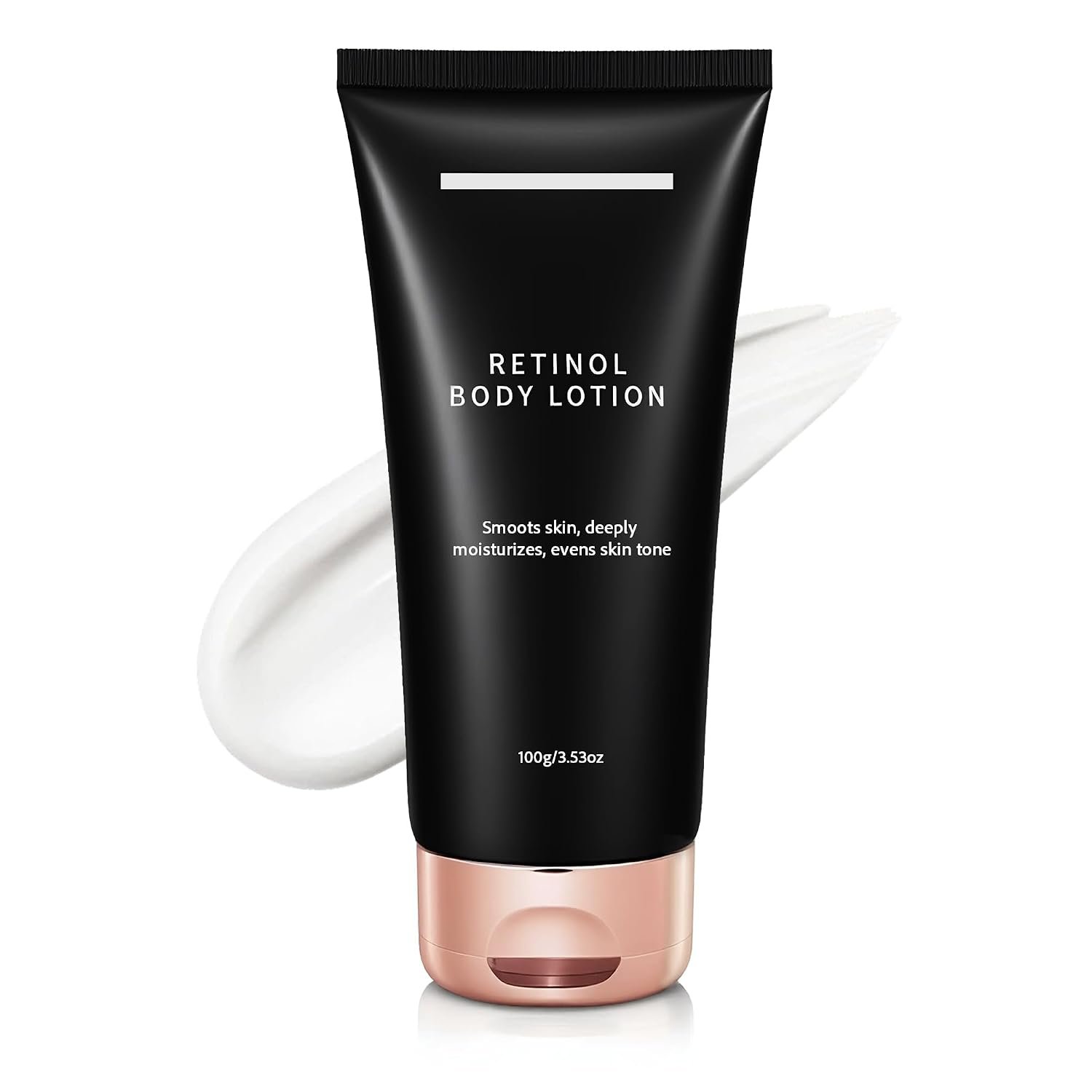 Retinol Body Lotion for Crepey Skin, Moisturizing Body Cream with Ceramides & Shea Butter, Firming Body Cream for Dry, Rough Skin, Neck, Arms, Legs & Full Body, 1 Pack