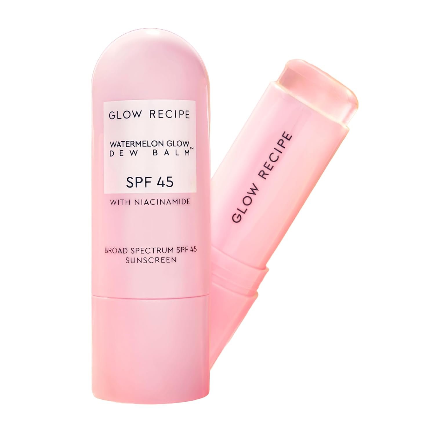 Glow Recipe Face Sunscreen Stick SPF 45 – Travel Size Roll On Korean Sunscreen with Hydrating Hyaluronic Acid & Niacinamide for a Dewy Glow – No White Cast (.58oz)