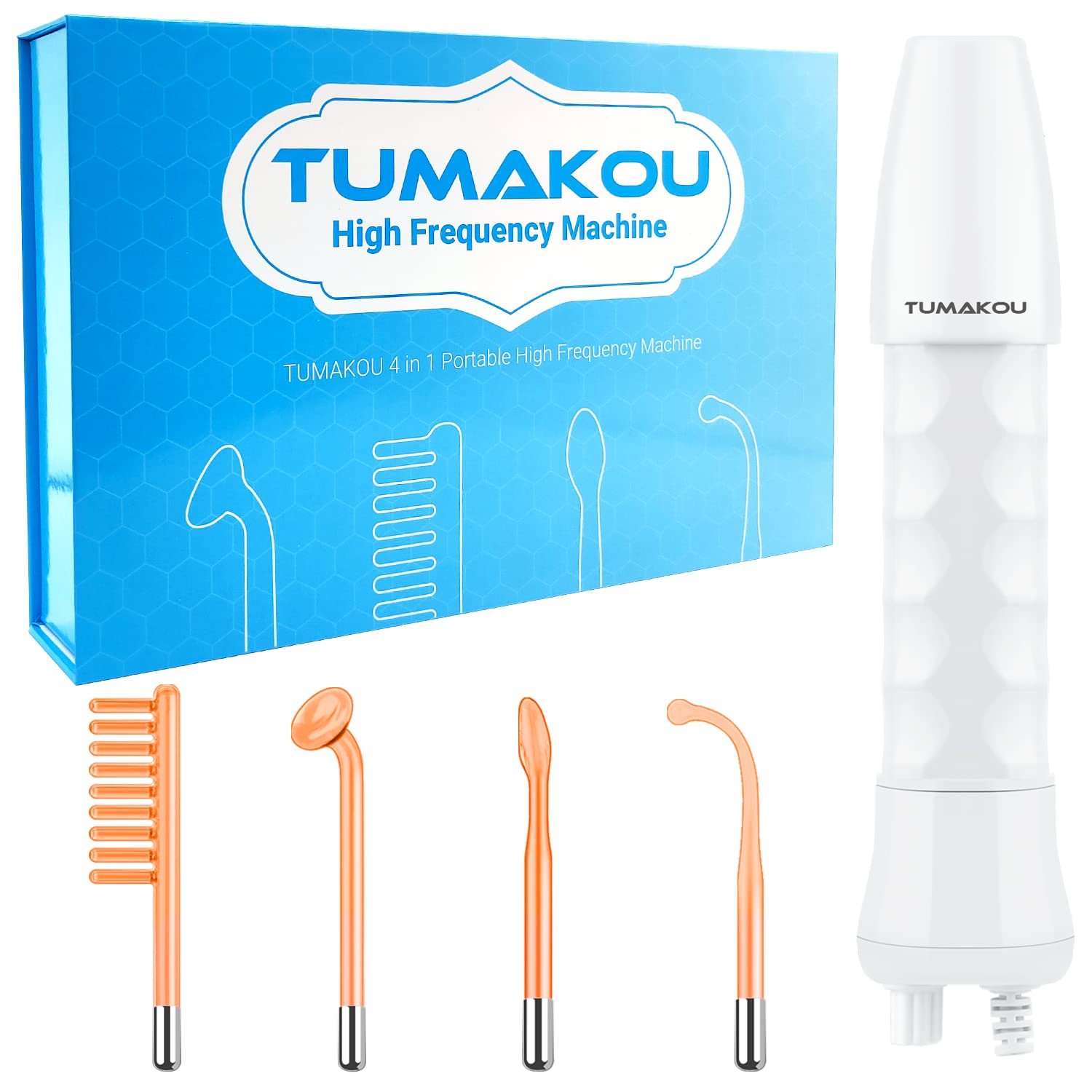 High Frequency Facial Machine – TUMAKOU Portable Handheld High Frequency