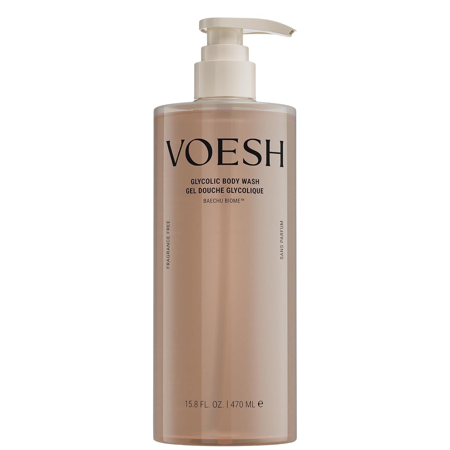 VOESH Glycolic Acid Body Wash, Exfoliating Body Cleanser – 15.8 Fl oz