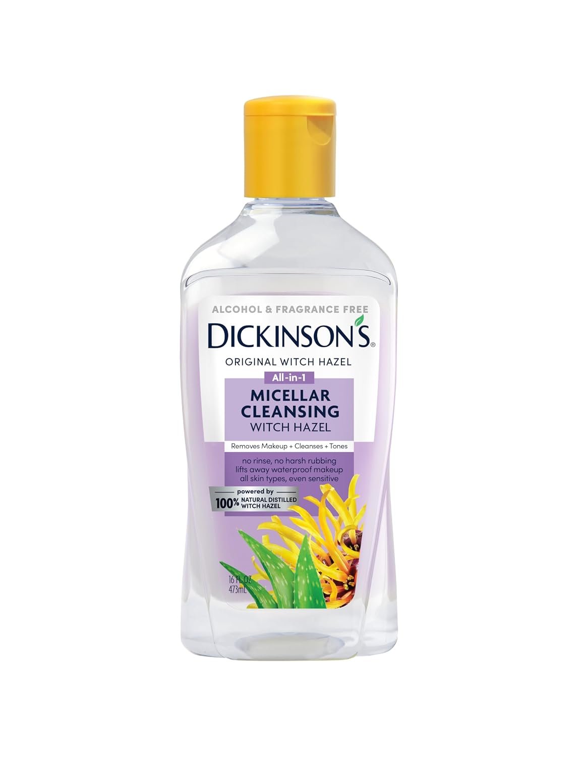Dickinson’s Micellar Cleansing Witch Hazel with Aloe | 16 Oz
