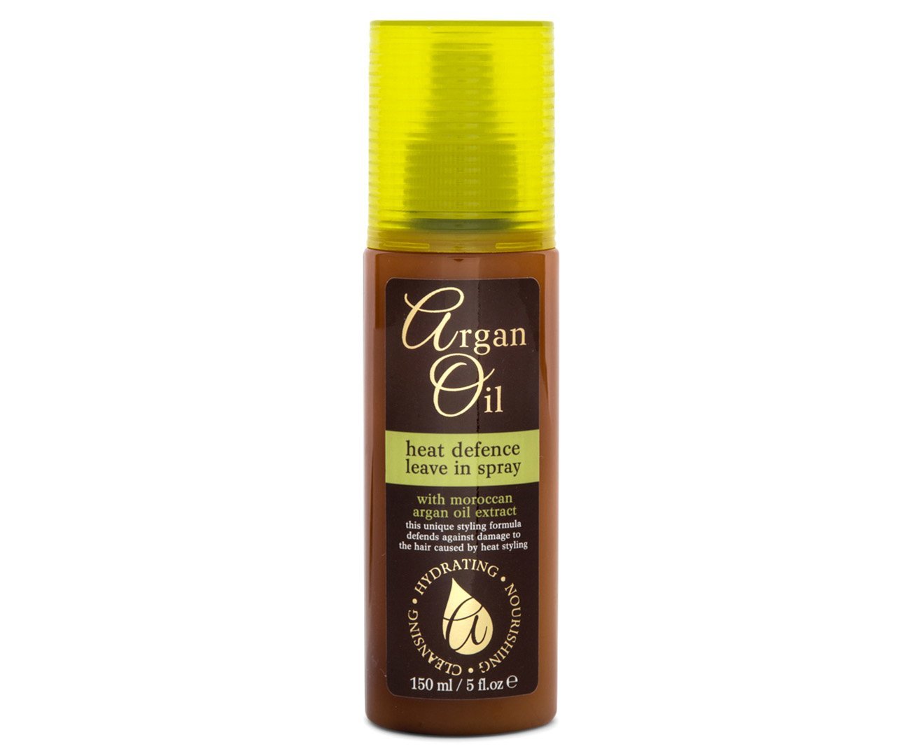 Argan Oil Heat Defence Leave in Spray with Moroccan Argan Oil, 5FL OZ