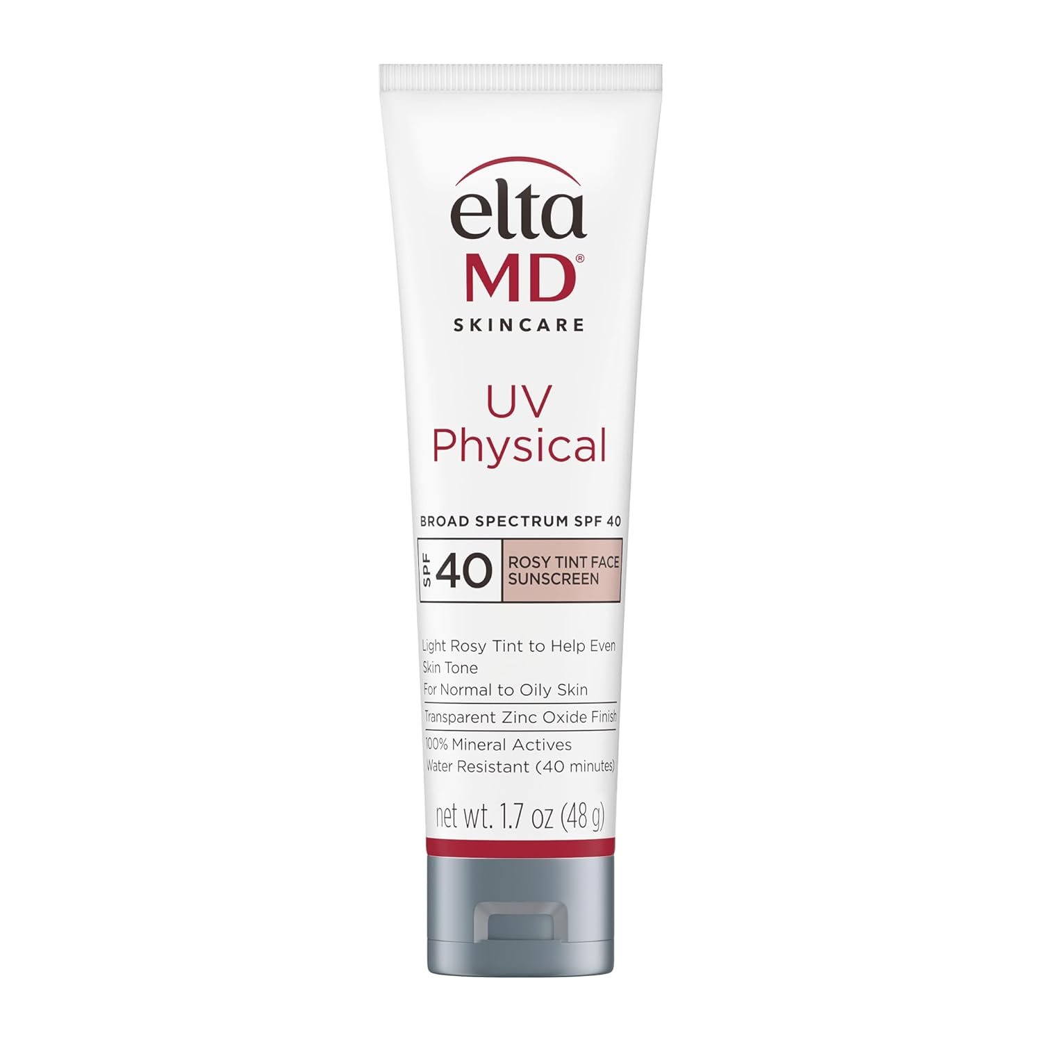 EltaMD UV Physical Tinted 100% Mineral Face Sunscreen, SPF 40 and 41