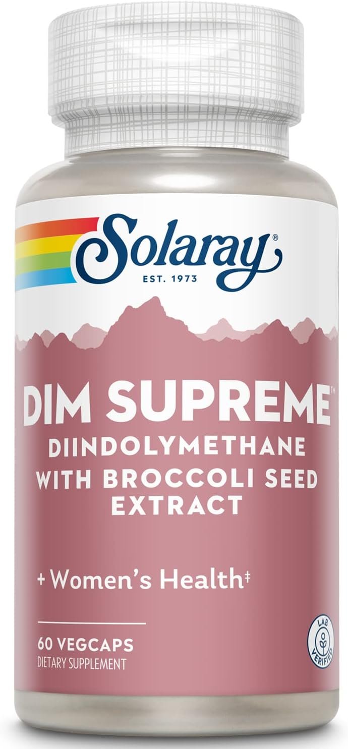 SOLARAY DIM Supreme 100 mg, 60 VegCaps