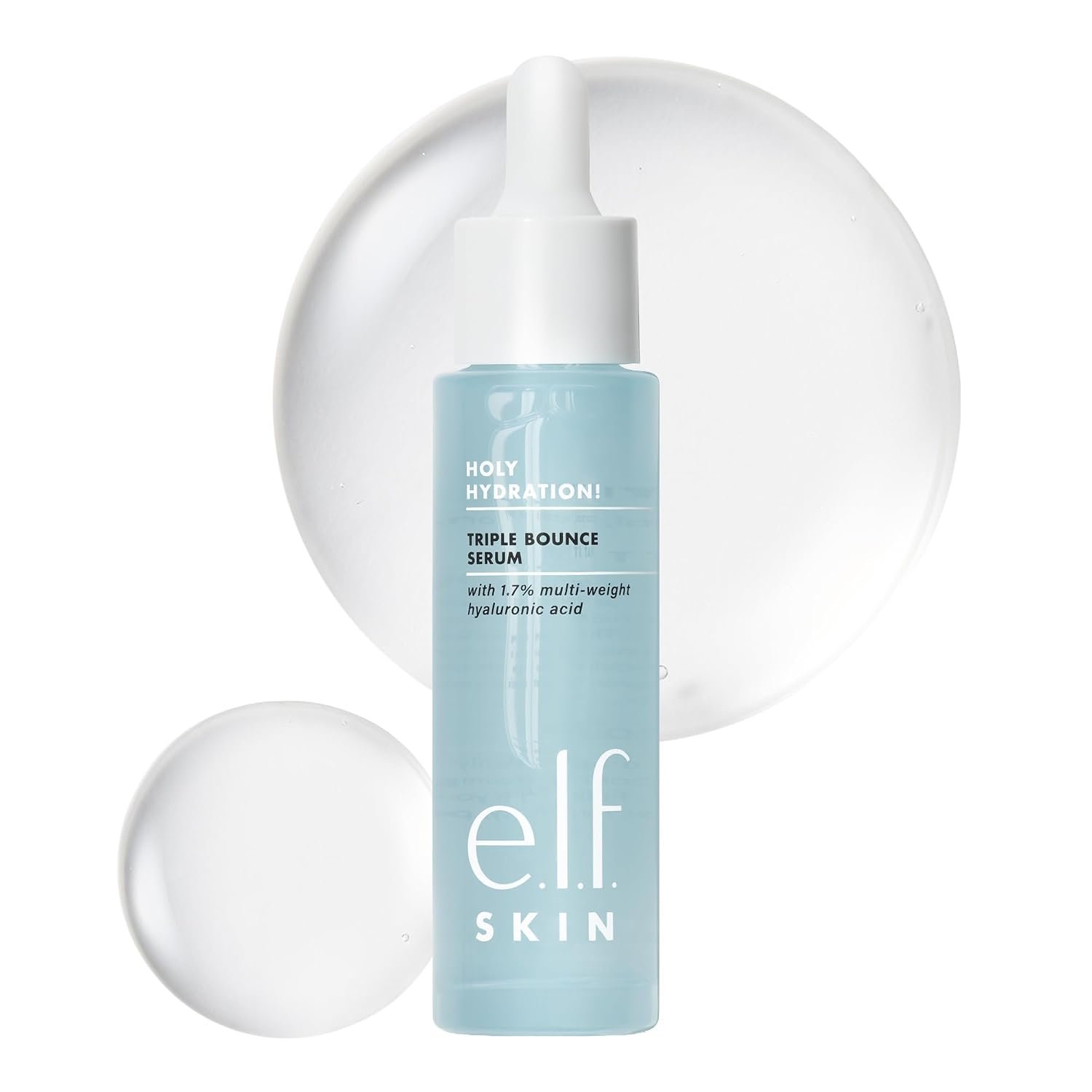 e.l.f. SKIN Holy Hydration! Triple Bounce Serum, Plump-Looking Skin