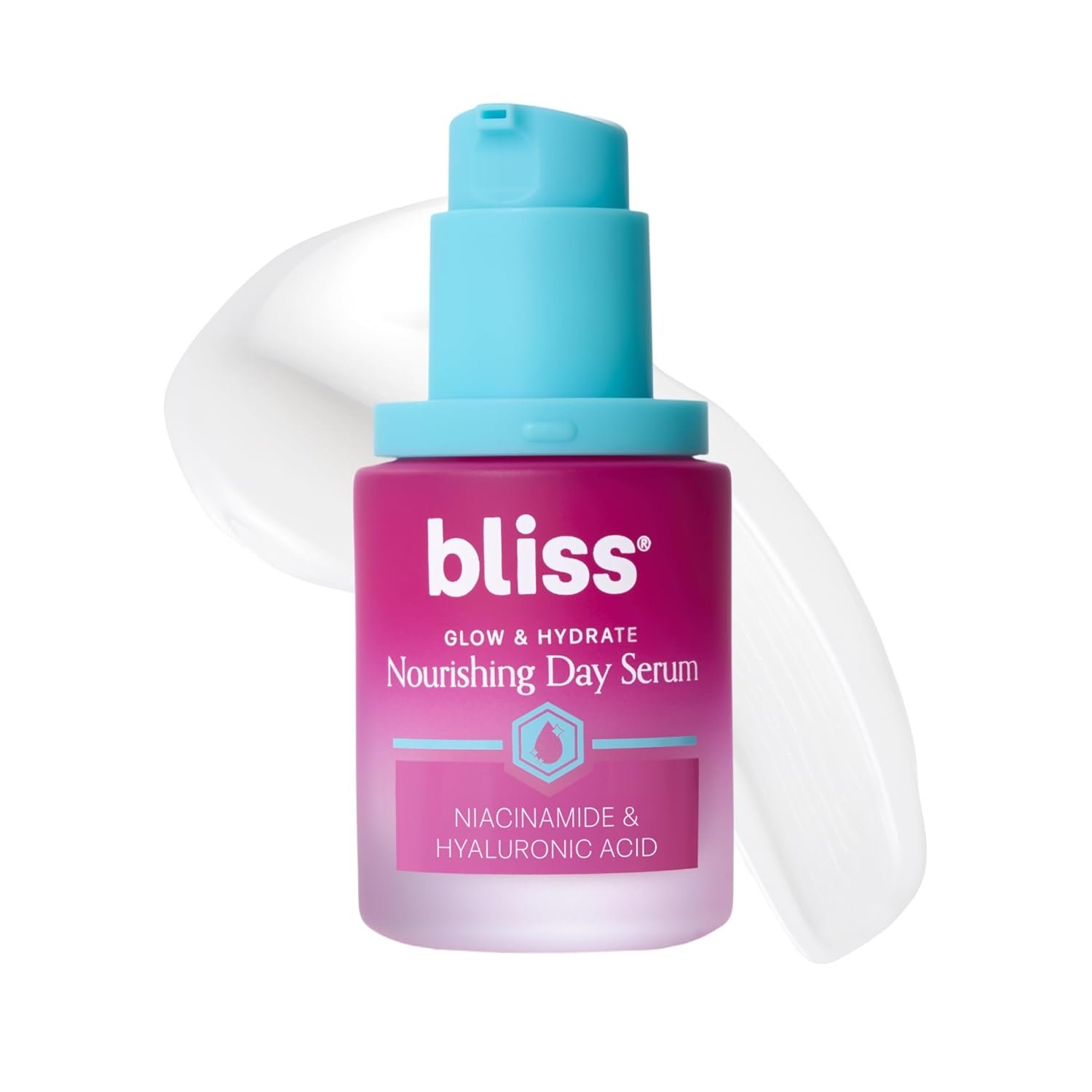 Bliss Glow and Hydrate Niacinamide Hydrating Face Serum – 1 Fl Oz – Radiant