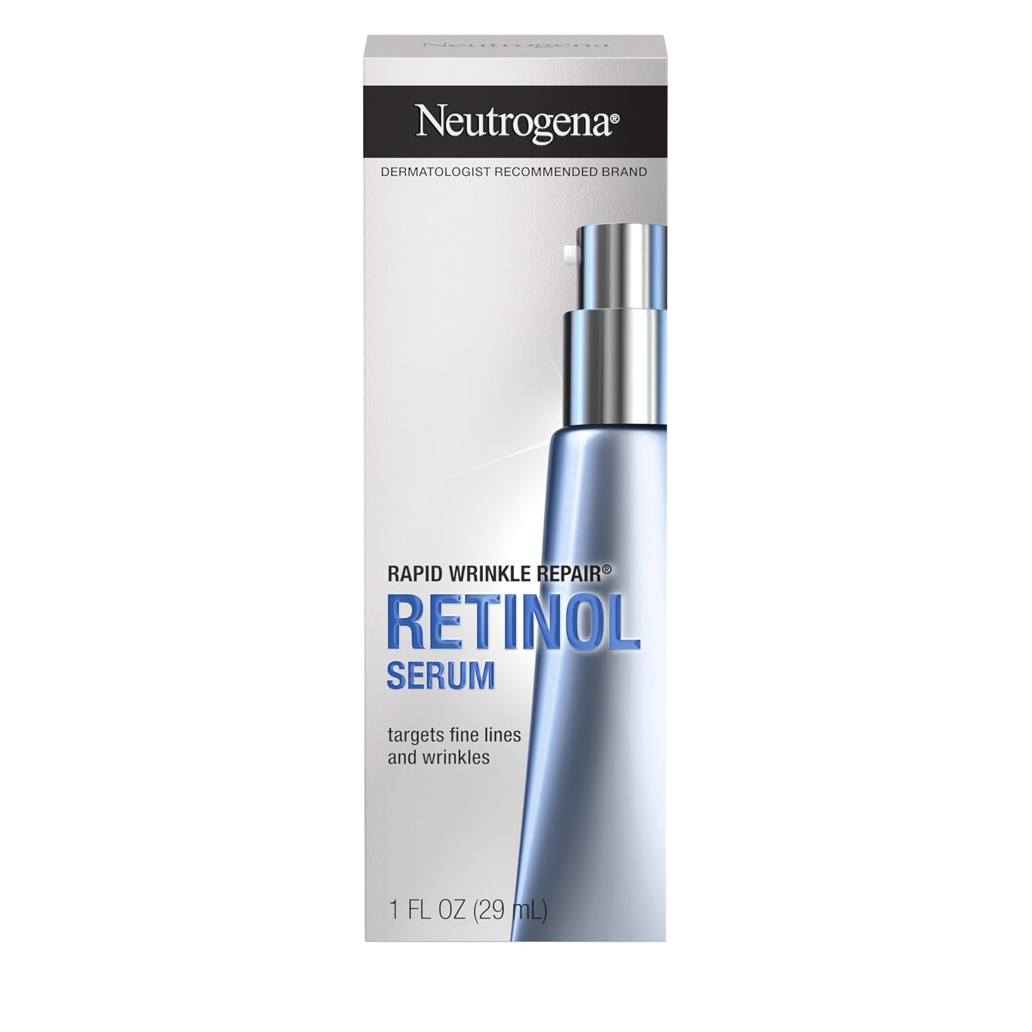 Neutrogena Rapid Wrinkle Repair Retinol Face Serum, 1 fl oz