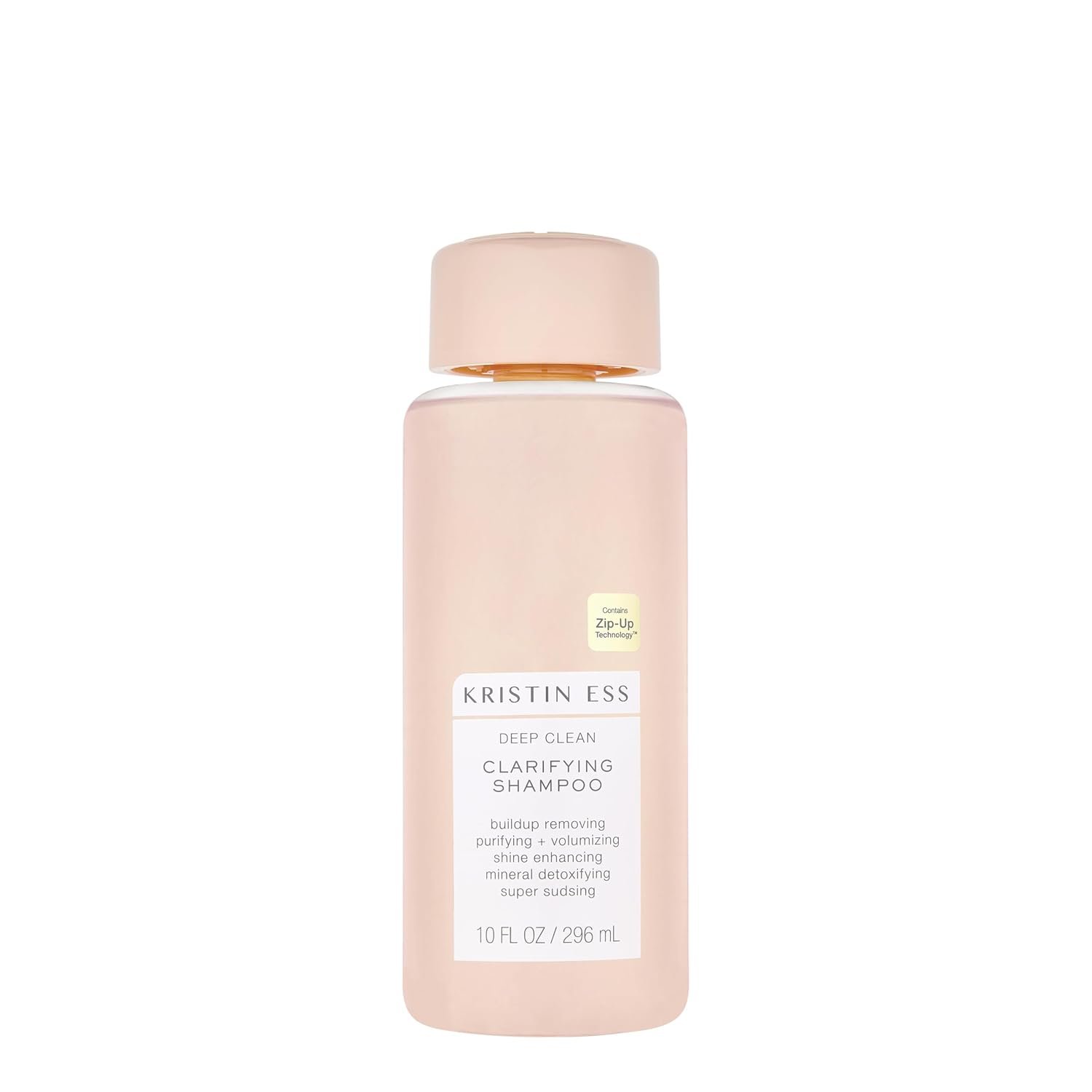 Kristin Ess Clarifying Shampoo for Build Up, Oily Hair & Hard Water, Detox Shampoo for Locs, Low Porosity, Thick, Thin, Curly & Color-Treated Hair | Vegan Weekly Cleansing Treatment, Pear Fragrance