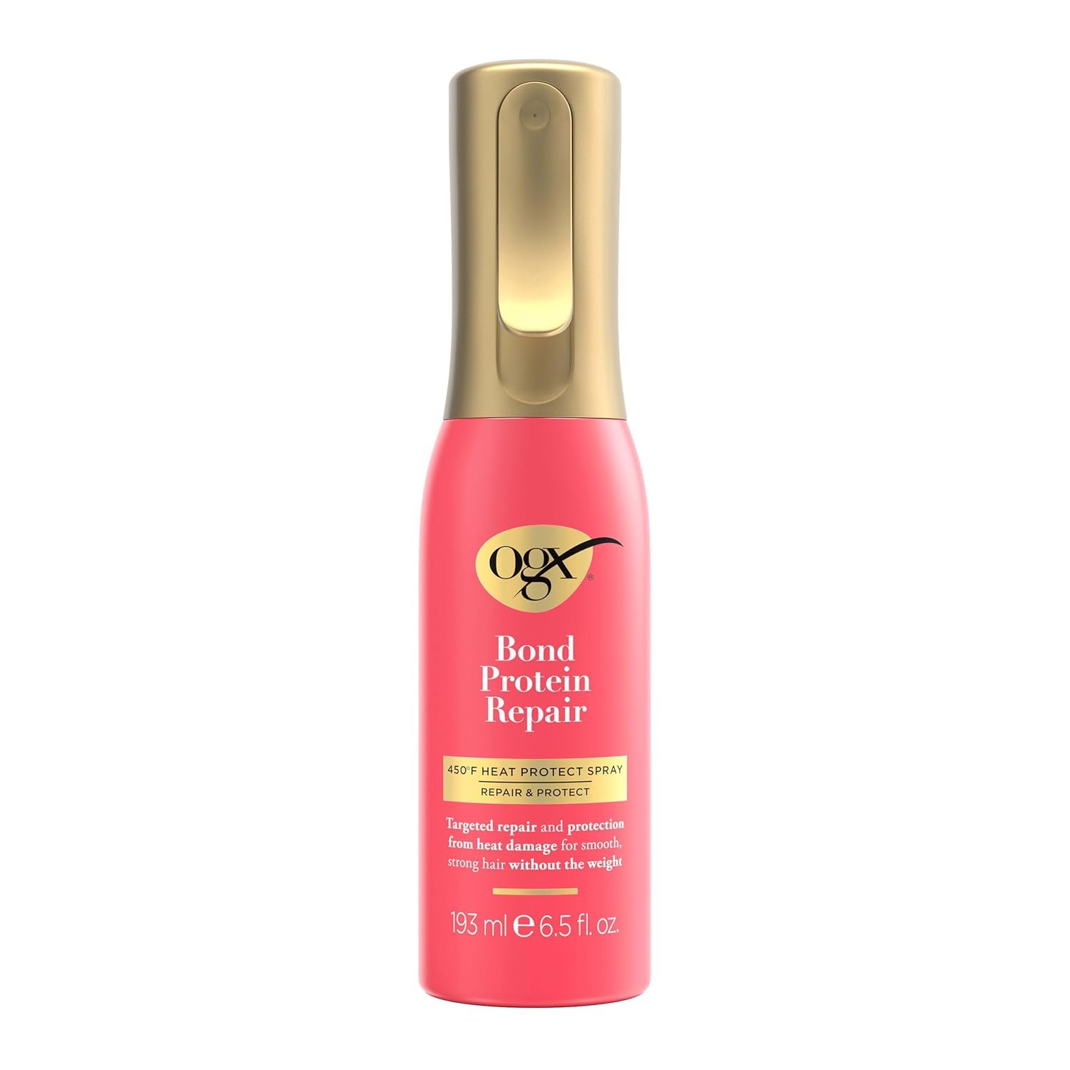OGX Bond Protein Repair 450°F Heat Protect Spray, 6.5 fl. oz
