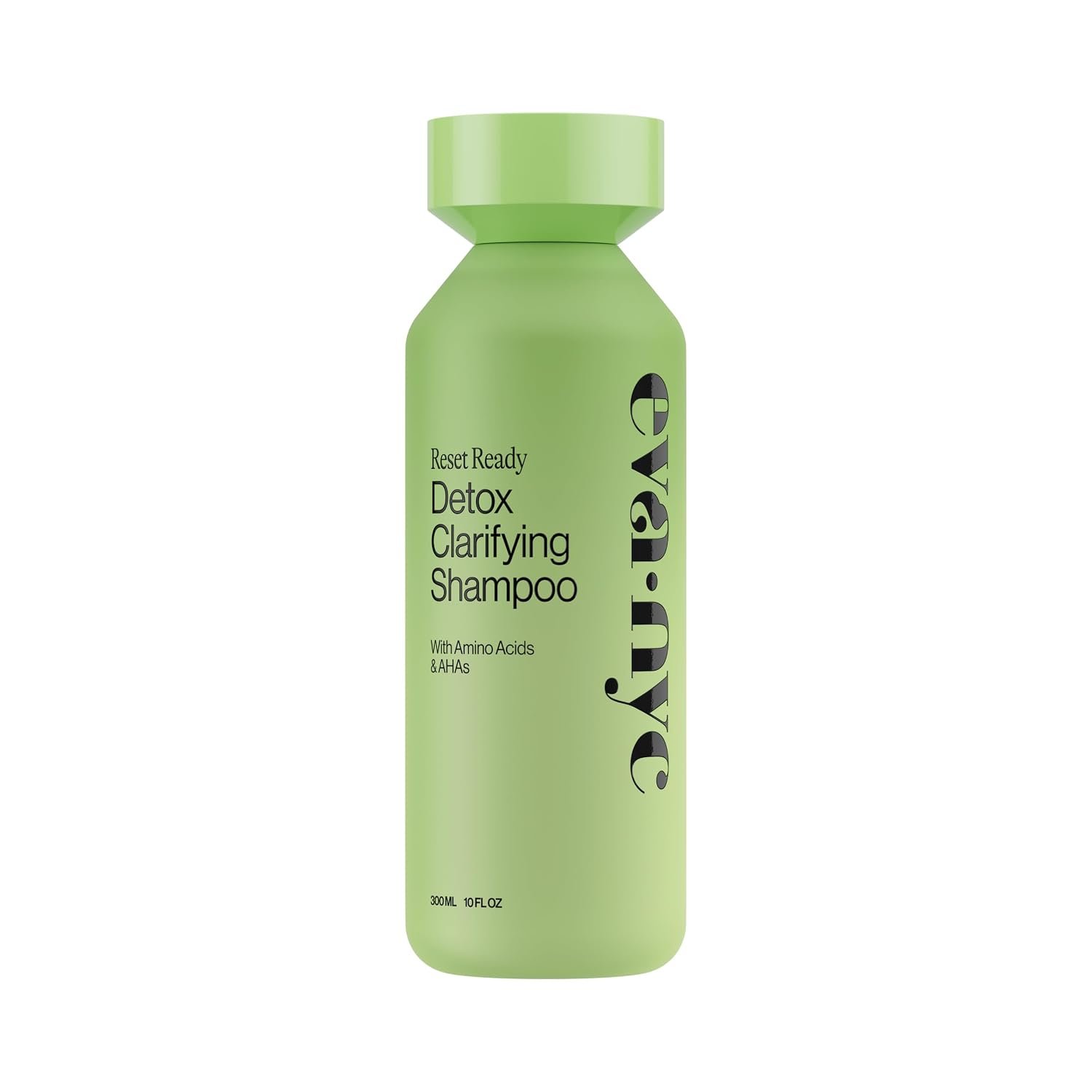 Eva NYC Sulfate-Free Detox Clarifying Shampoo for Buildup, Oil, Hard Water + Chlorine – Weekly Non-Stripping Hair + Scalp Shampoo for Healthy-Looking Hair – Amino Acids + AHAs – Lavender Scent -10floz