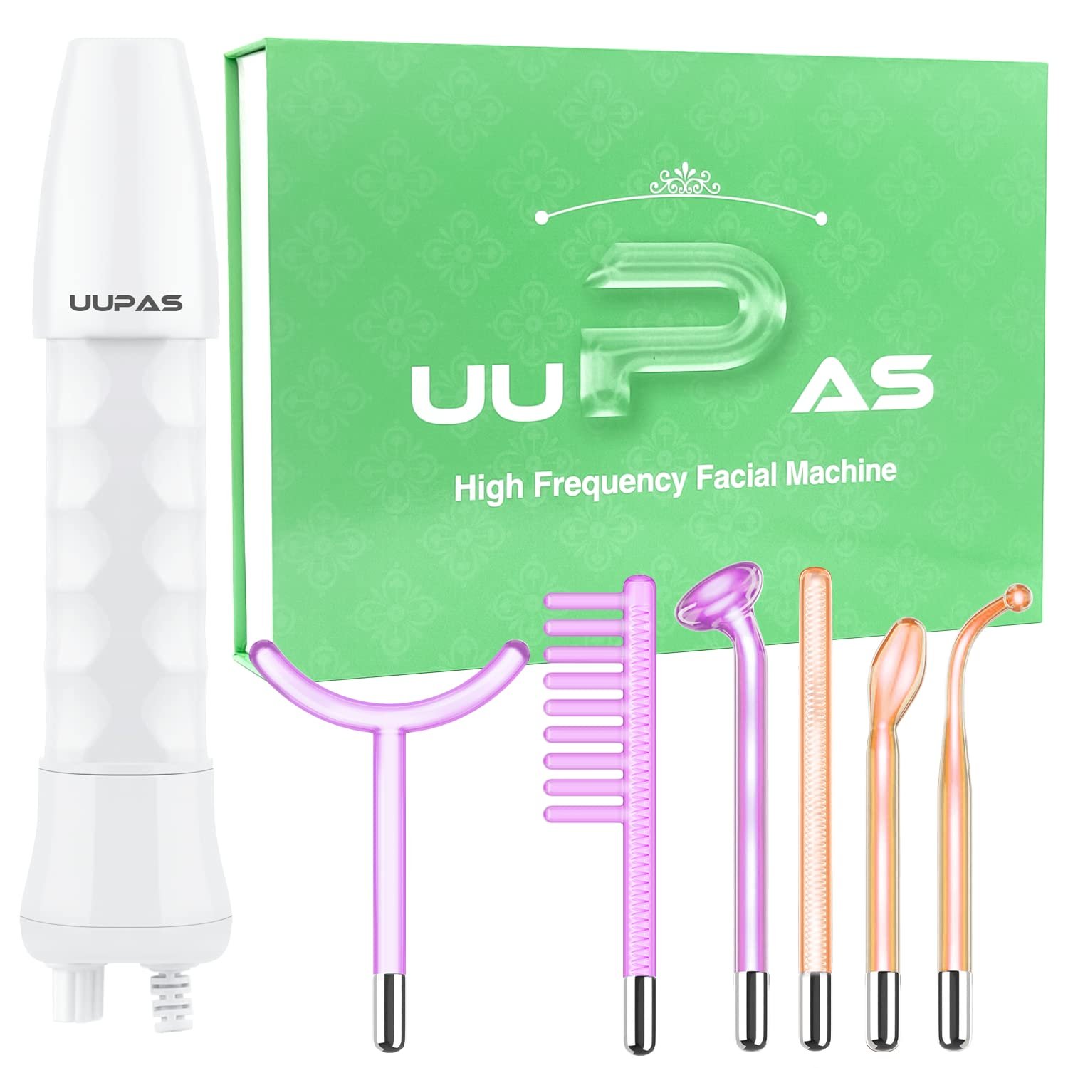 High Frequency Facial Wand – UUPAS Portable High Frequency Facial Machine