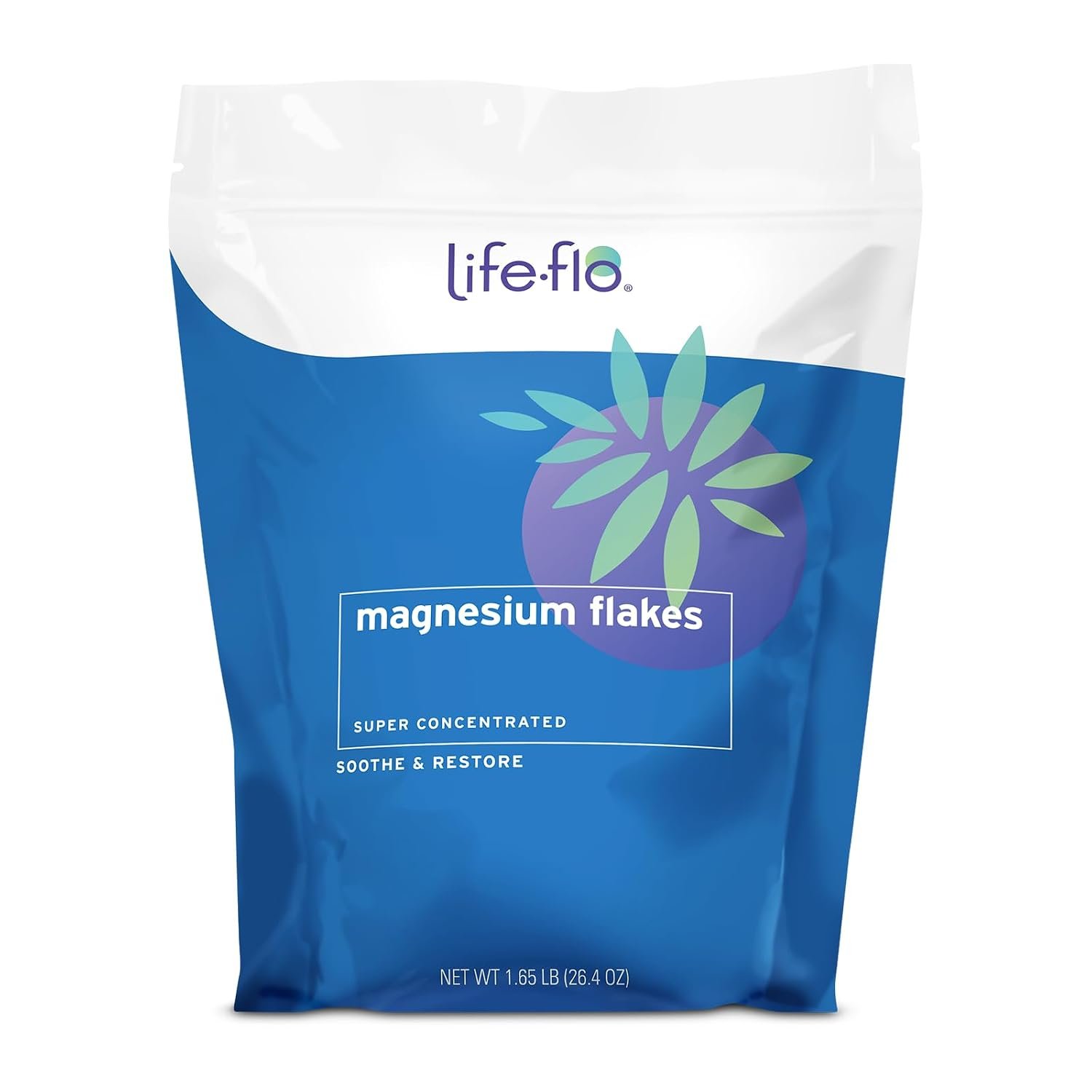 LIFE-FLO Magnesium Bath Flakes, 26.4 oz