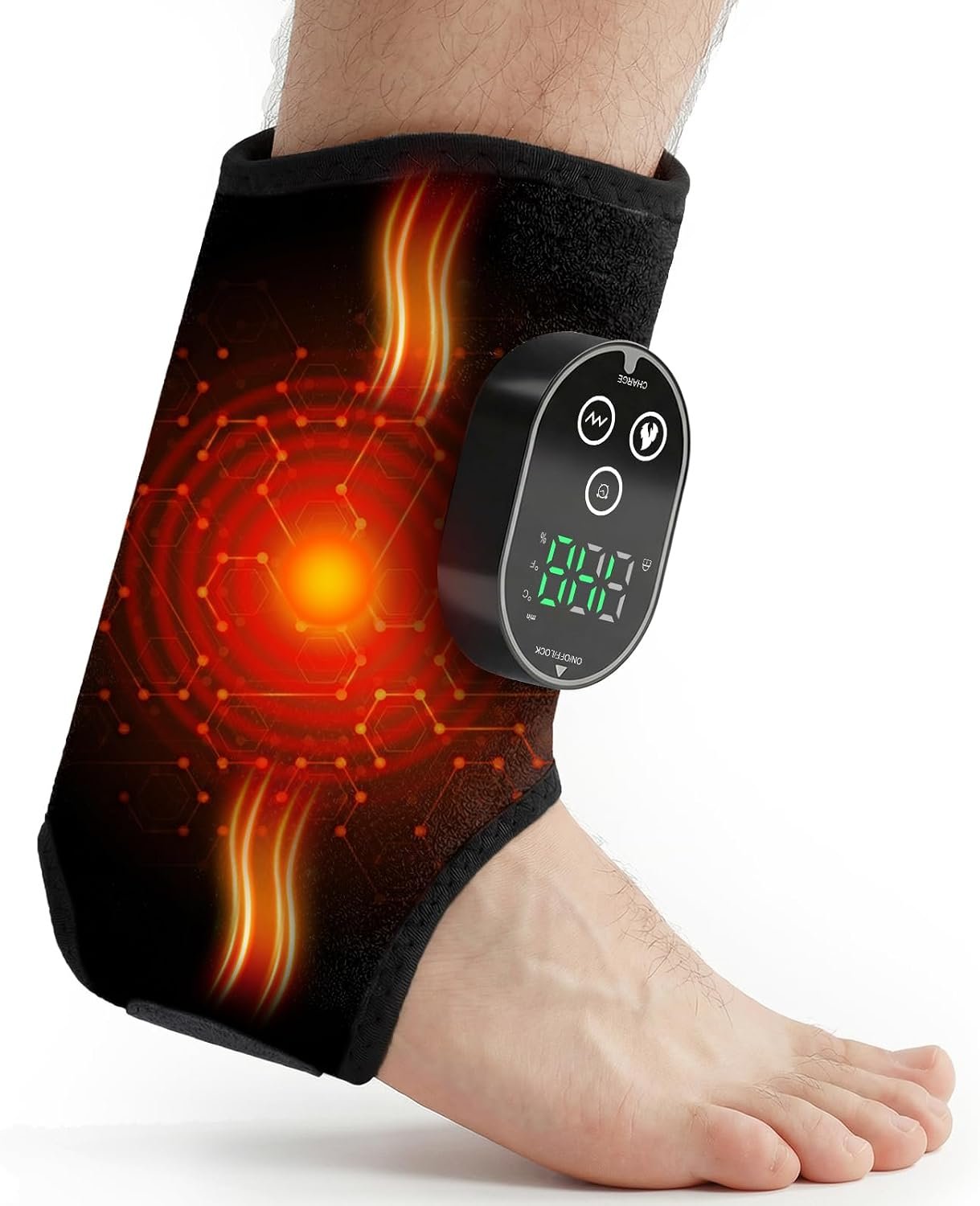 Foot Massager for Neuropathy Cordless Ankle Heating Pad