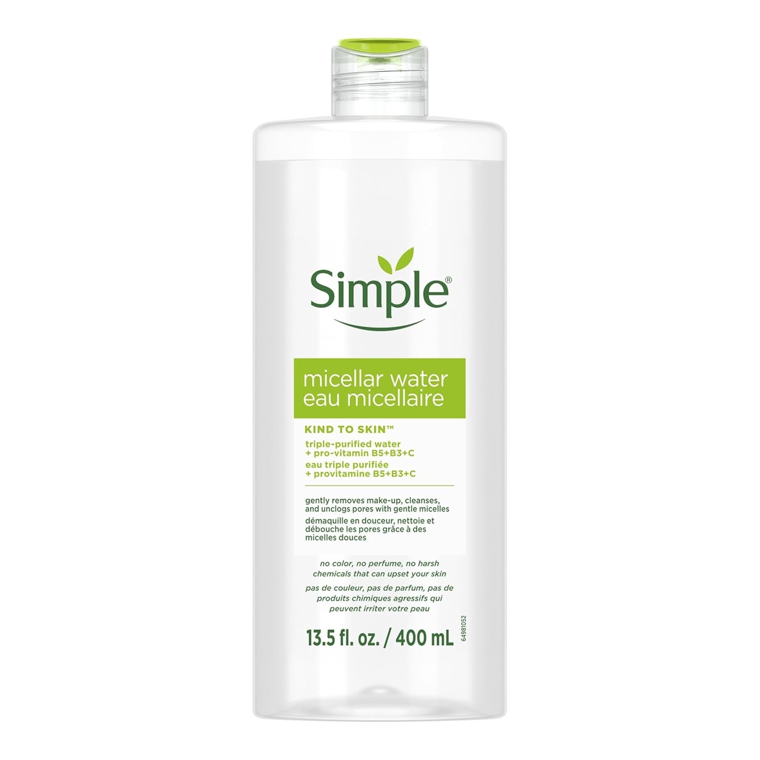 Simple Kind to Skin Micellar Cleansing Water – 13.5 oz