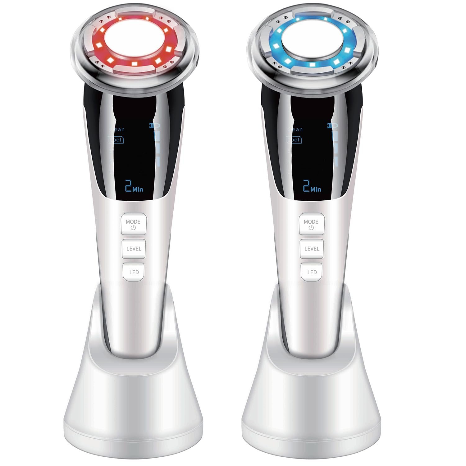 Micro-Current Facial Beauty Device(AM-810B) is Intended for the Treatment of Facial Wrinkles, and mild to Moderate inflammatory Acne.