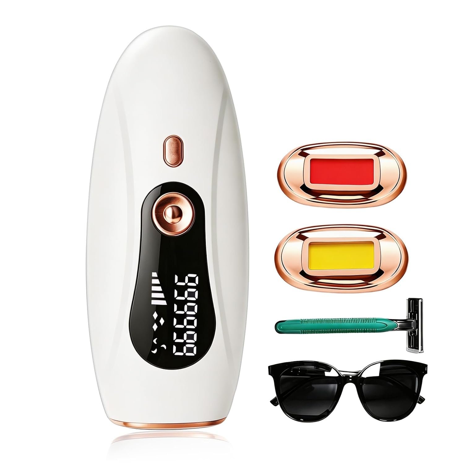 IPL Laser Hair Removal Device for Women and Men At Home Permanent Painless Lazer Hair Remover depiladora láser para mujer Long Lasting Results for Face Body Bikini Line Armpits Legs