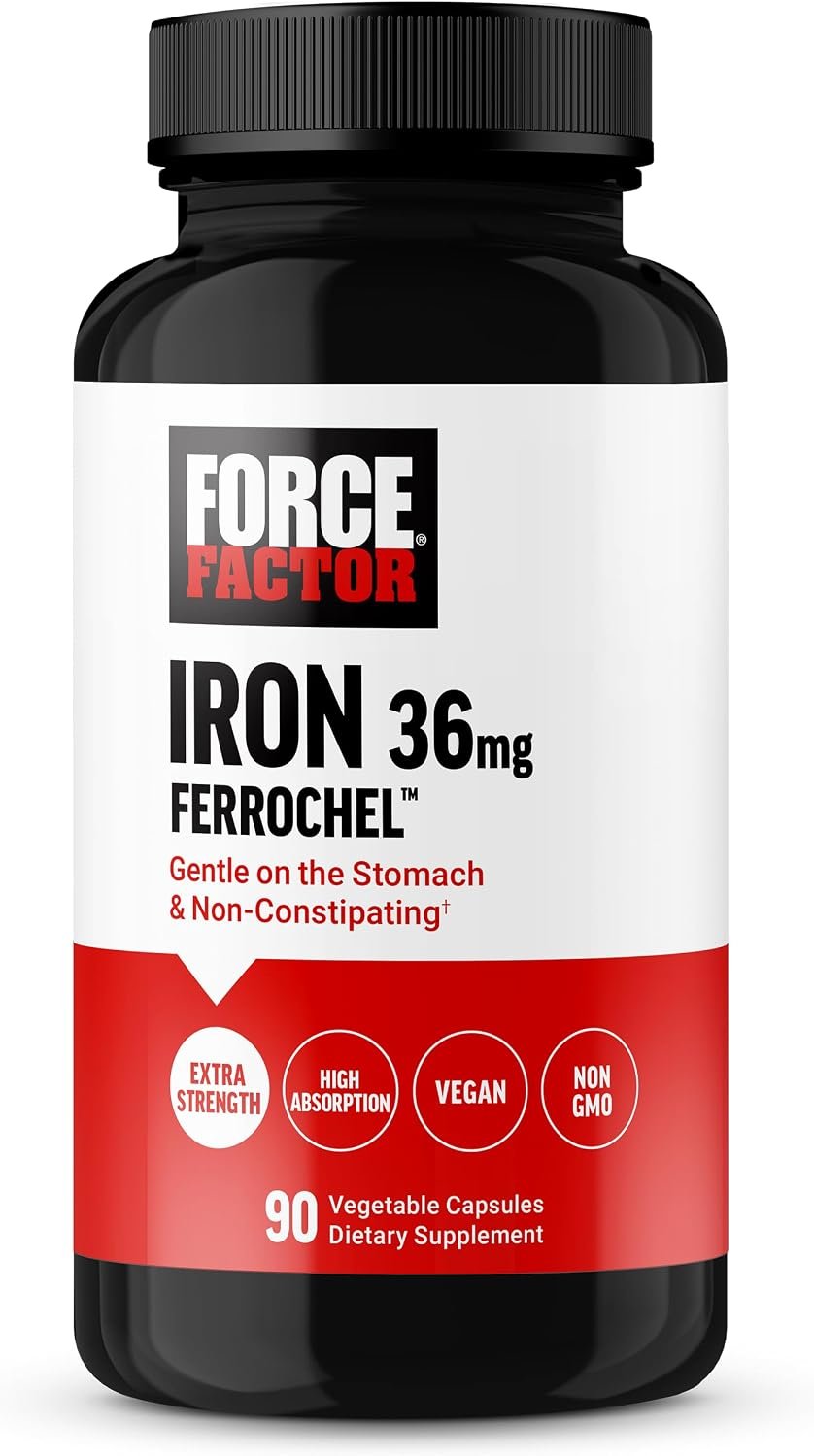 Force Factor Iron Supplement for Women & Men