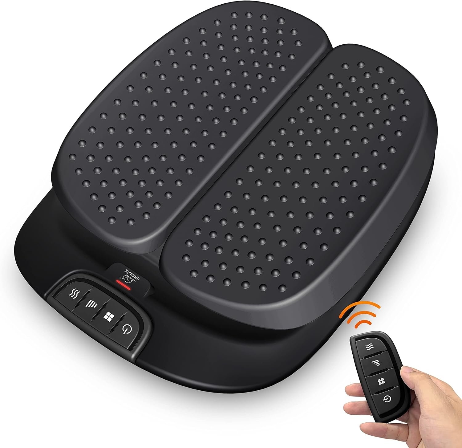 Snailax Vibration Foot Massager with Heat, Remote Control